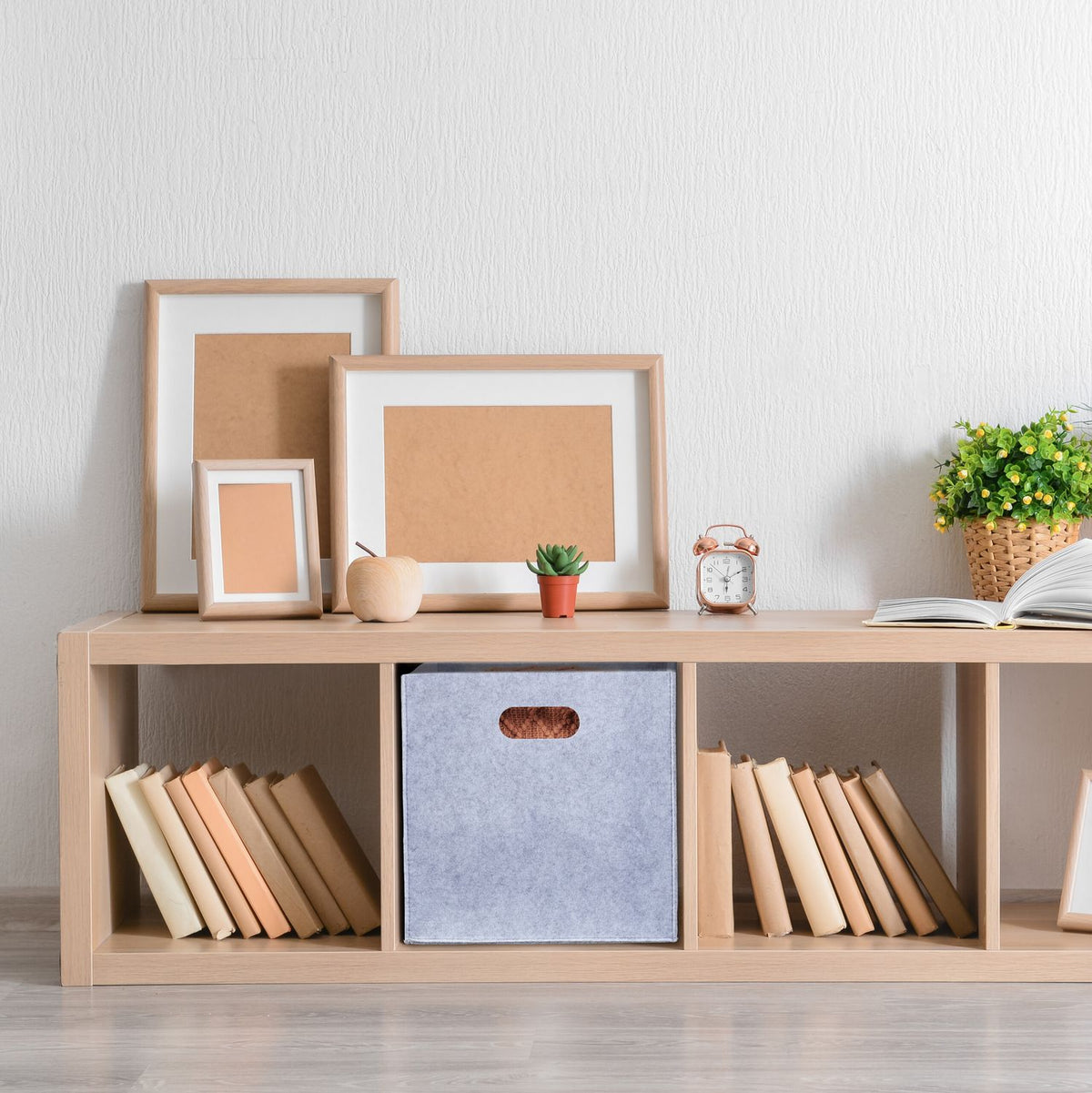 Felt storage box - 4 pcs