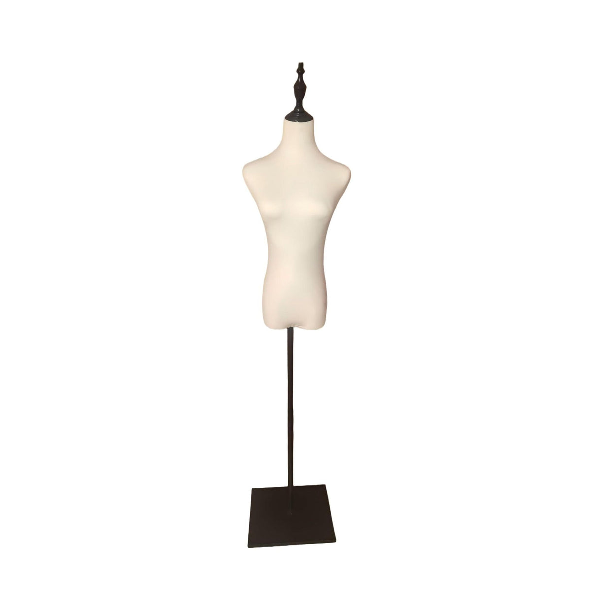 Female Dress Form, Adjustable, Velvet-Covered, Size 36/38
