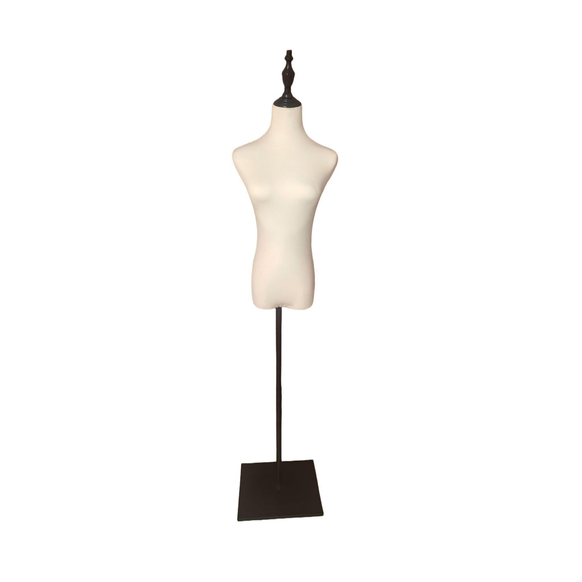 Female Dress Form, Adjustable, Velvet-Covered, Size 36/38