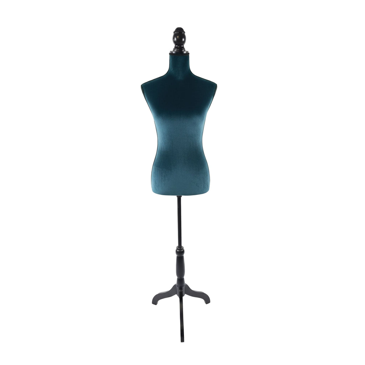 Female Dress Form, Velvet, Adjustable, Size 36/38