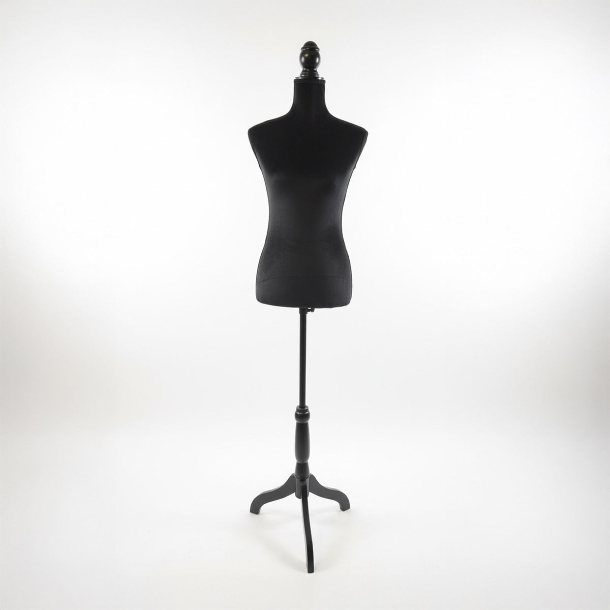 Female Dress Form, Velvet, Adjustable, Size 36/38