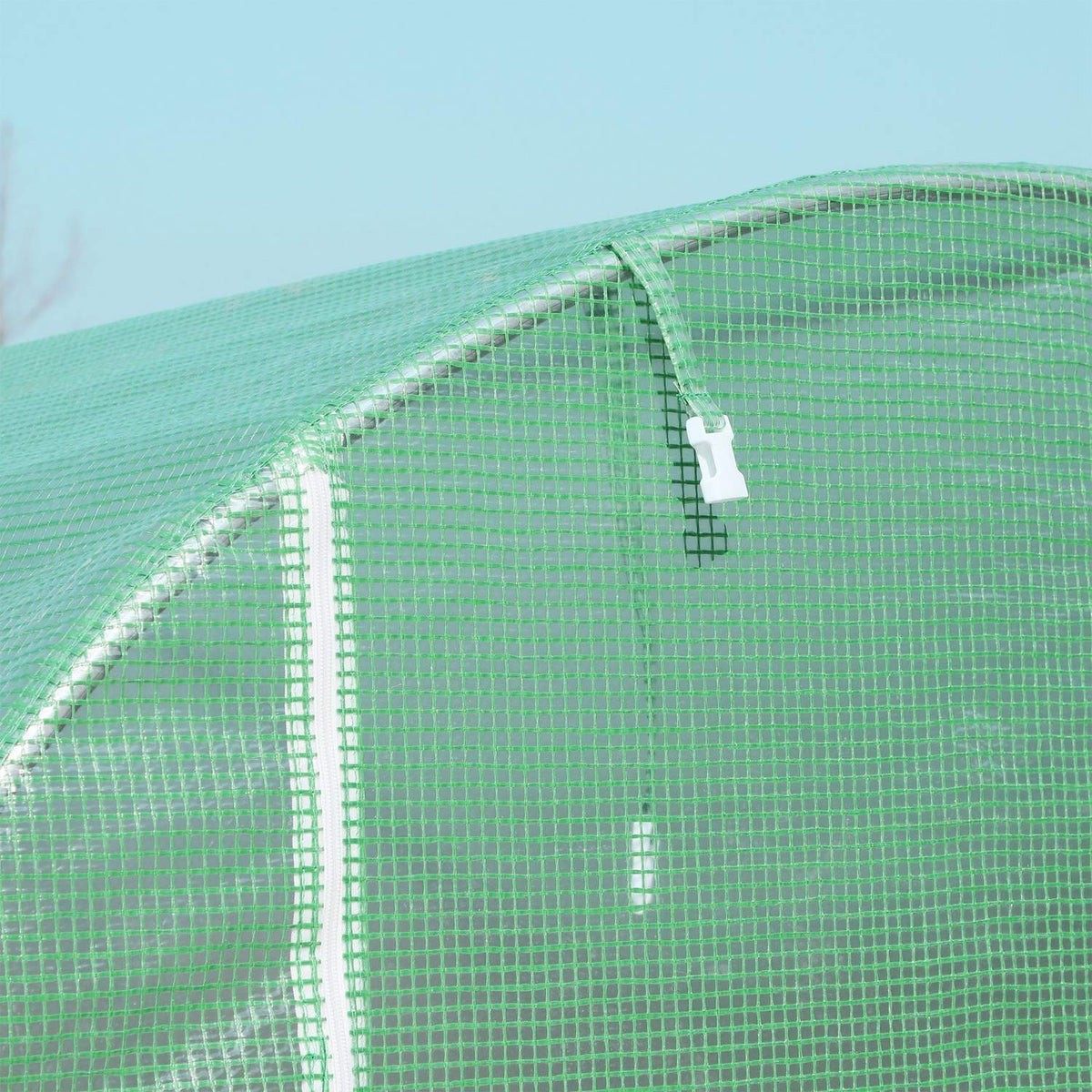 Film Greenhouse Tomato Greenhouse With Window, Polytunnel, Green, 500X200X210Cm