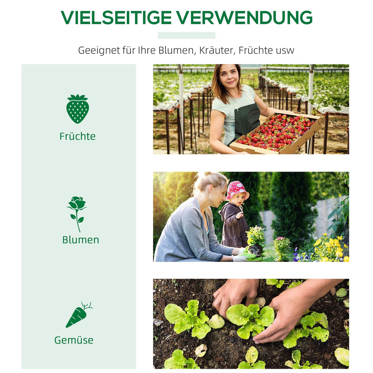 Film Greenhouse With Window, Pe Greenhouse, Tomato House, Cold Frame, 120X60X60 Cm, White