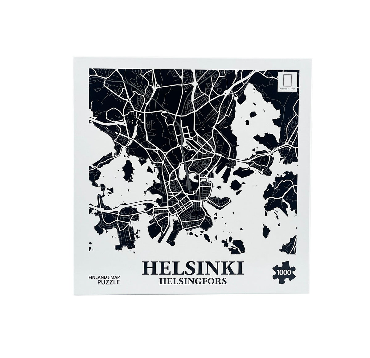 Finland Map Puzzle, 1000 Pieces