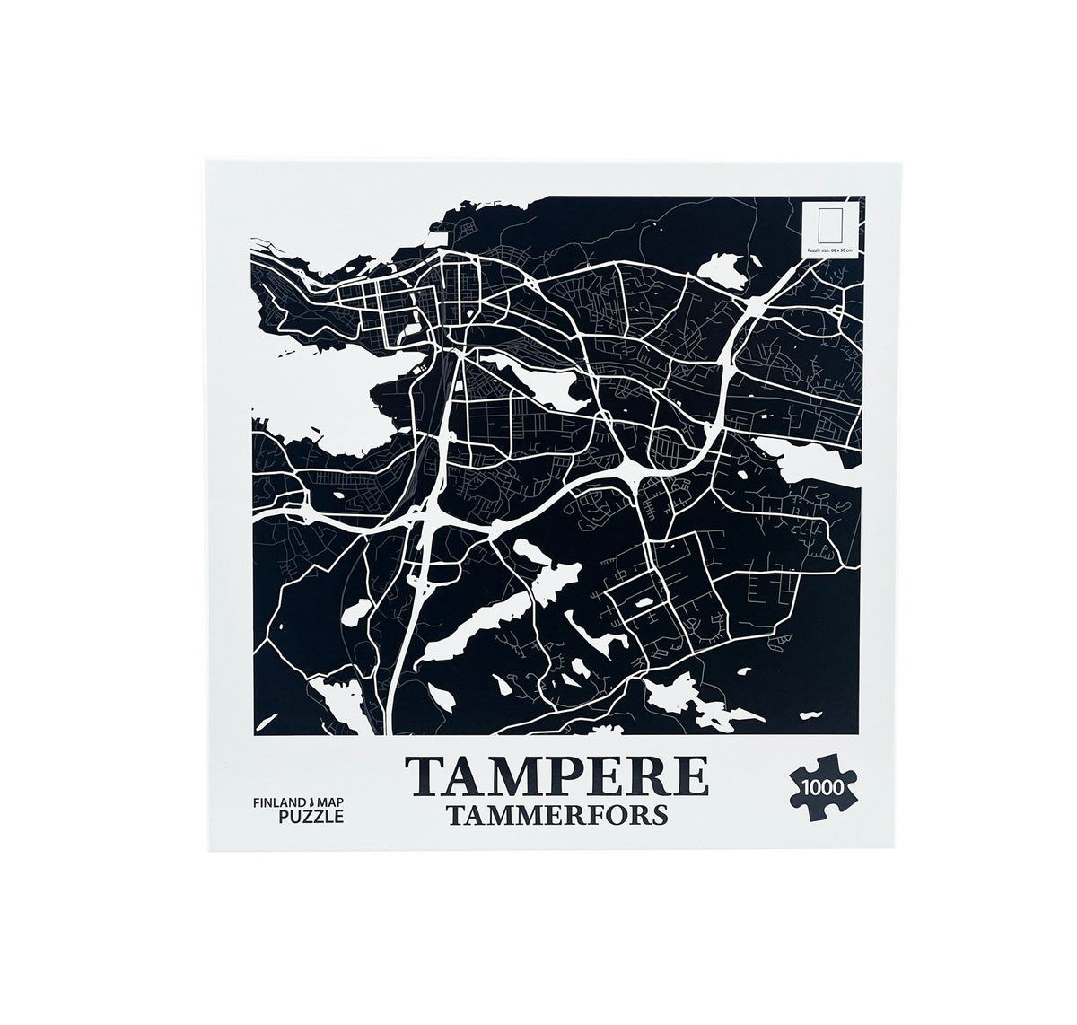 Finland Map Puzzle, 1000 Pieces