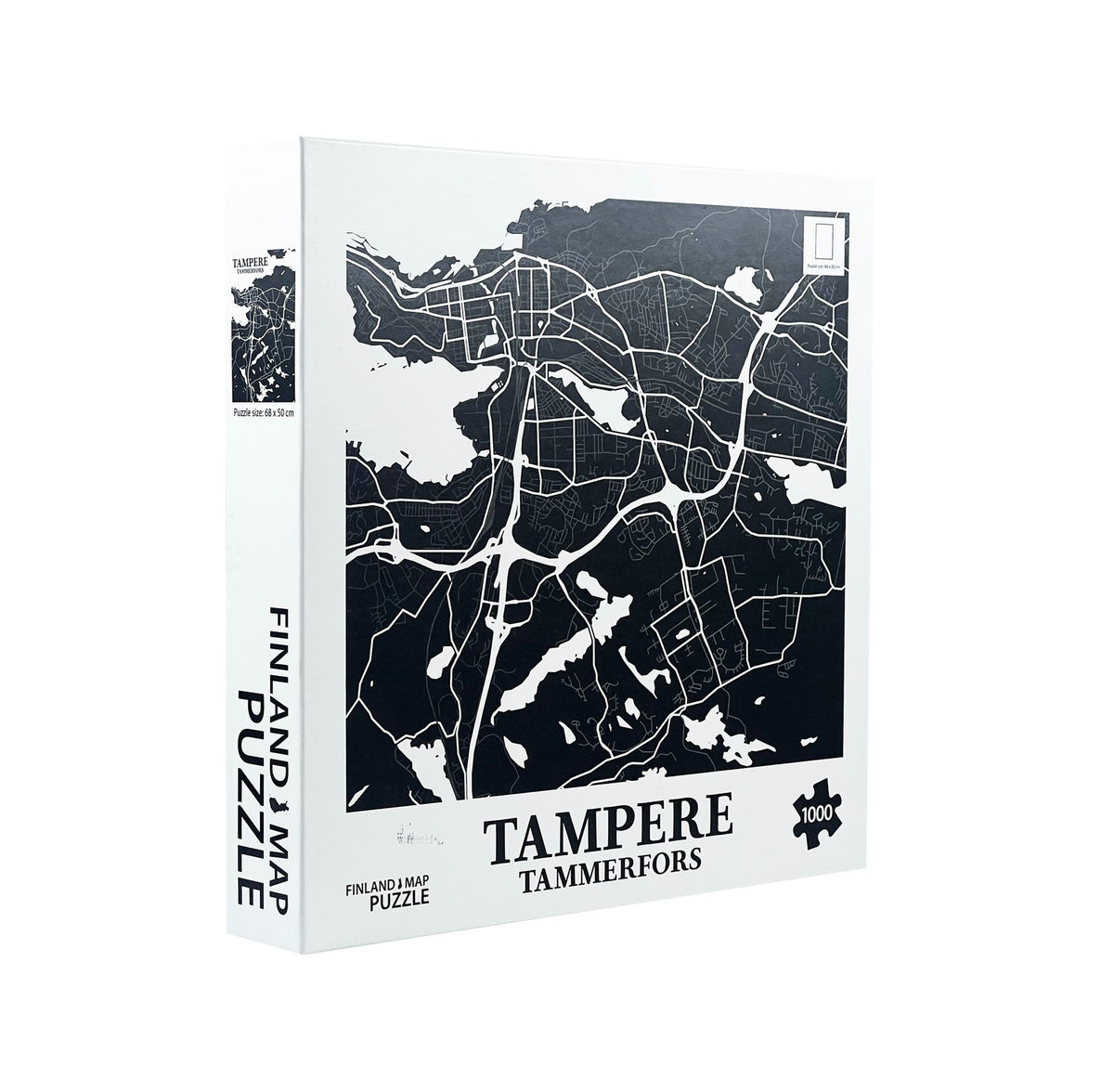 Finland Map Puzzle, 1000 Pieces