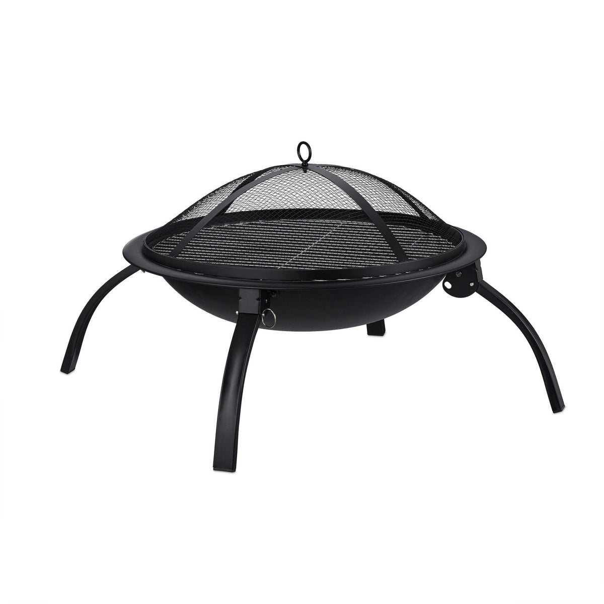 Fire bowl XL with grill accessories