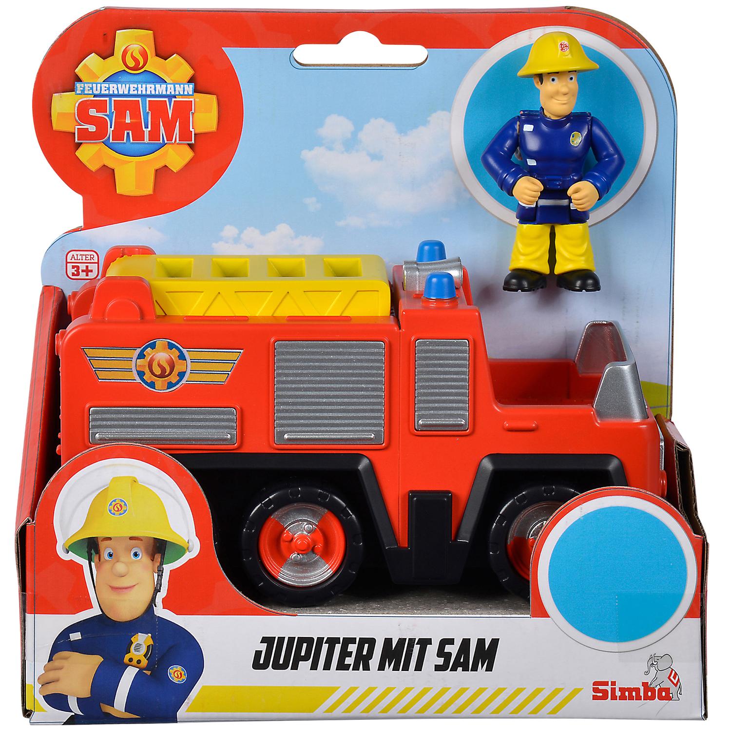 Fireman Sam Jupiter with Sam Figure
