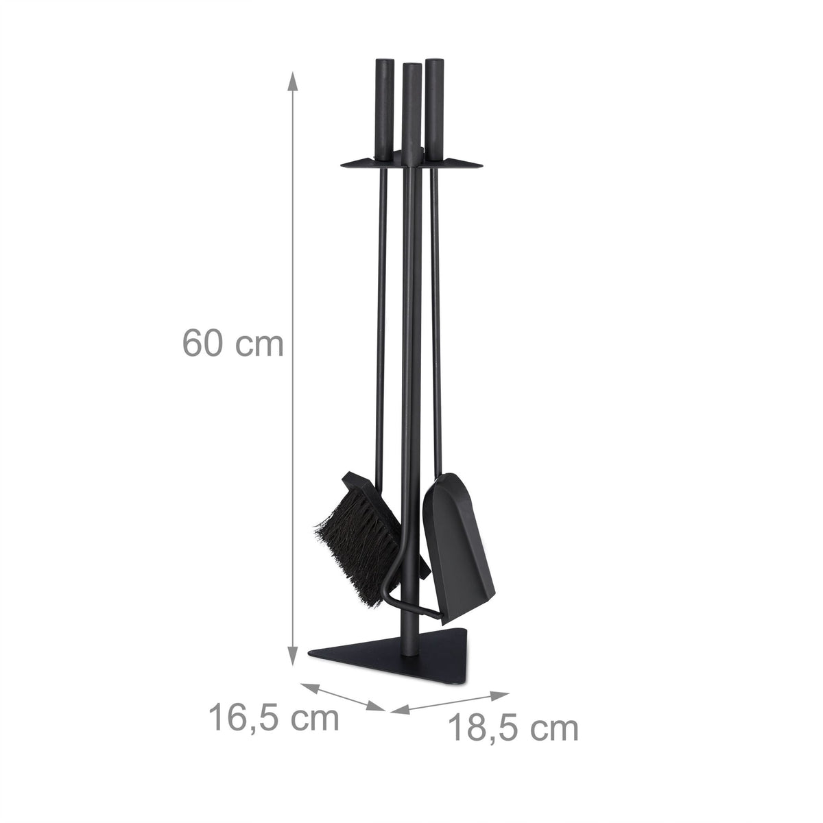 Fire stand in 4 parts steel