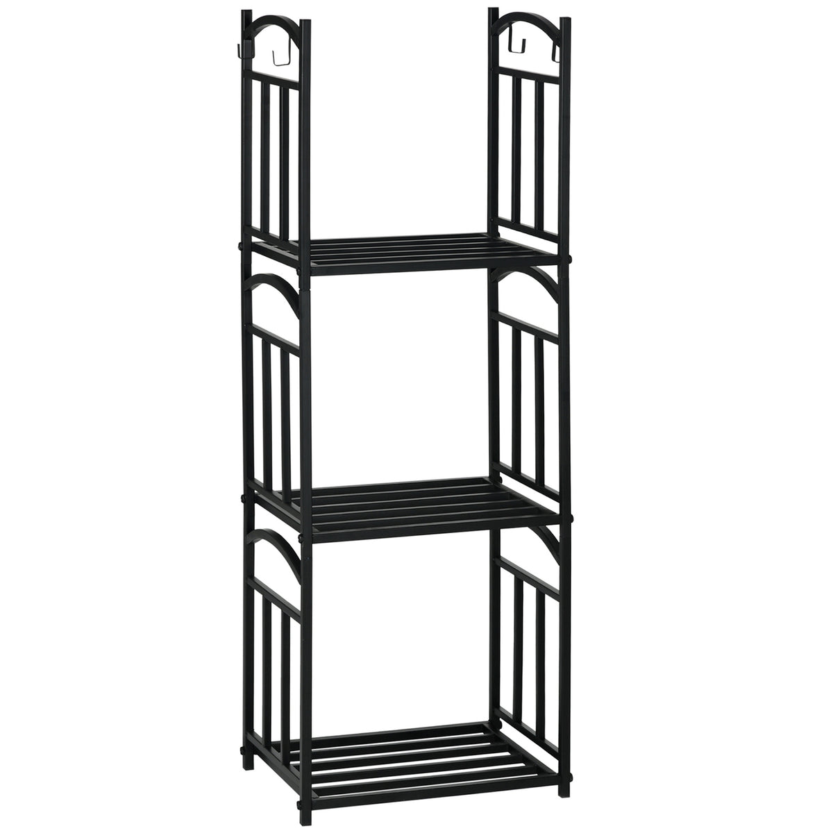 Firewood Rack – Metal, 3-Tier, Indoor Use