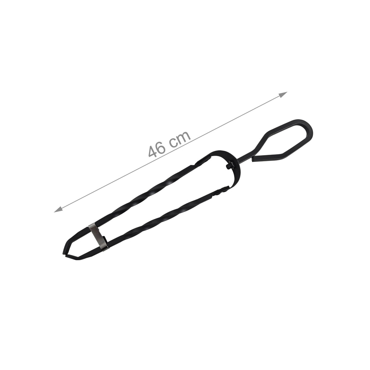 Firewood Tongs, Wrought Iron, 46 cm