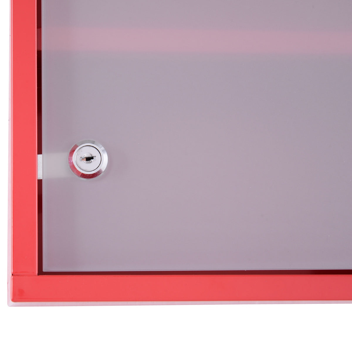 First Aid Cabinet Medicine Cabinet Stainless Steel Lock Safe Practical Model 3