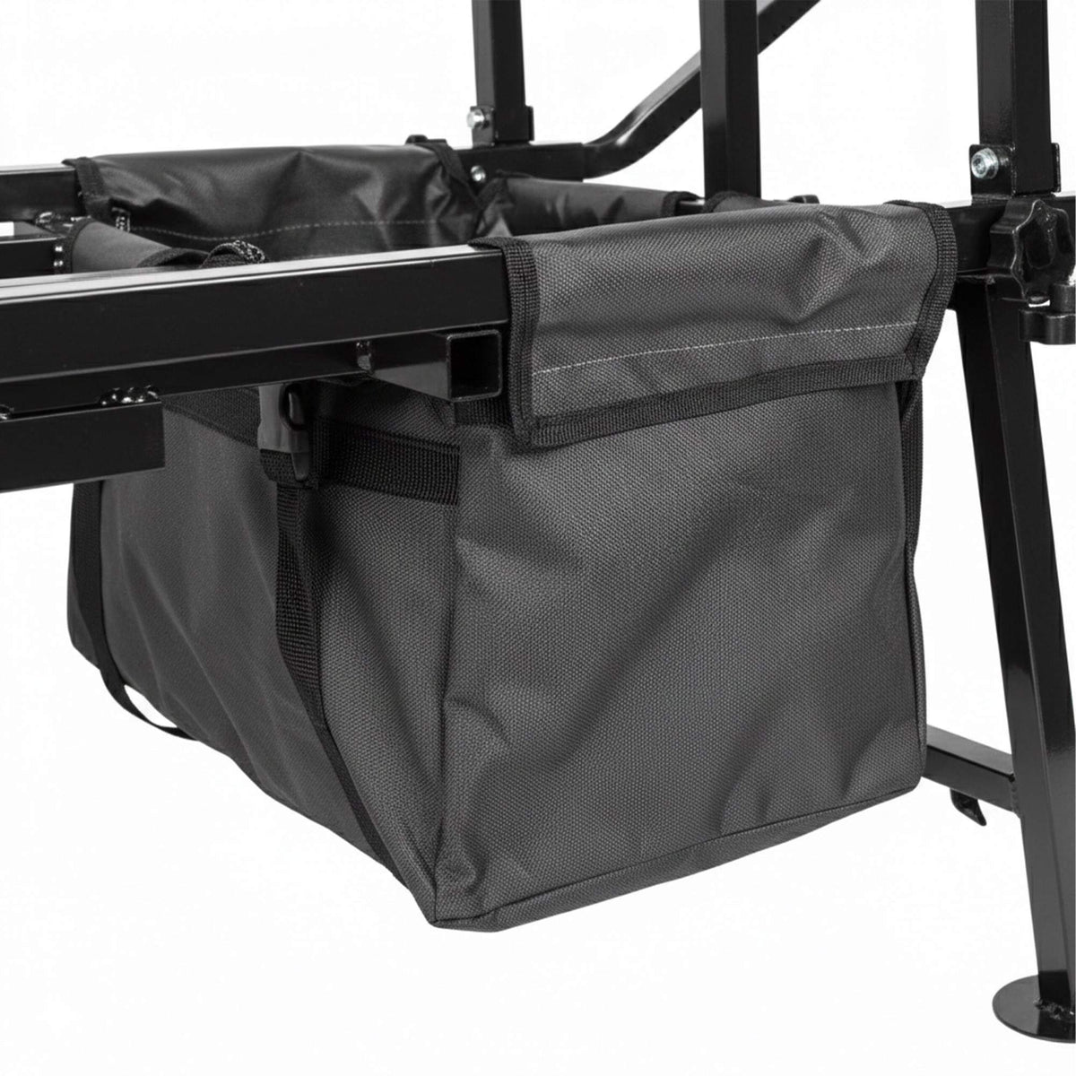 Fishing Trolley with Bag – Metal, Pneumatic Tyres