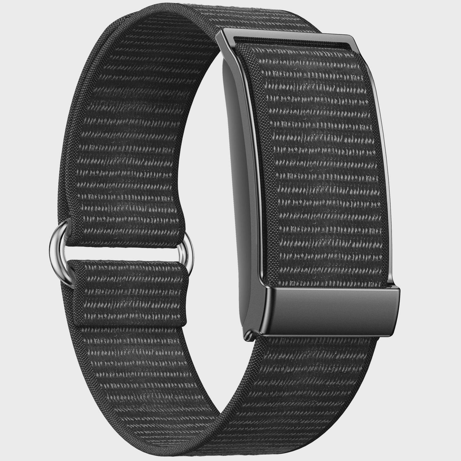 Fitness Tracker, No Display, Black & Silver, 25-Day Battery