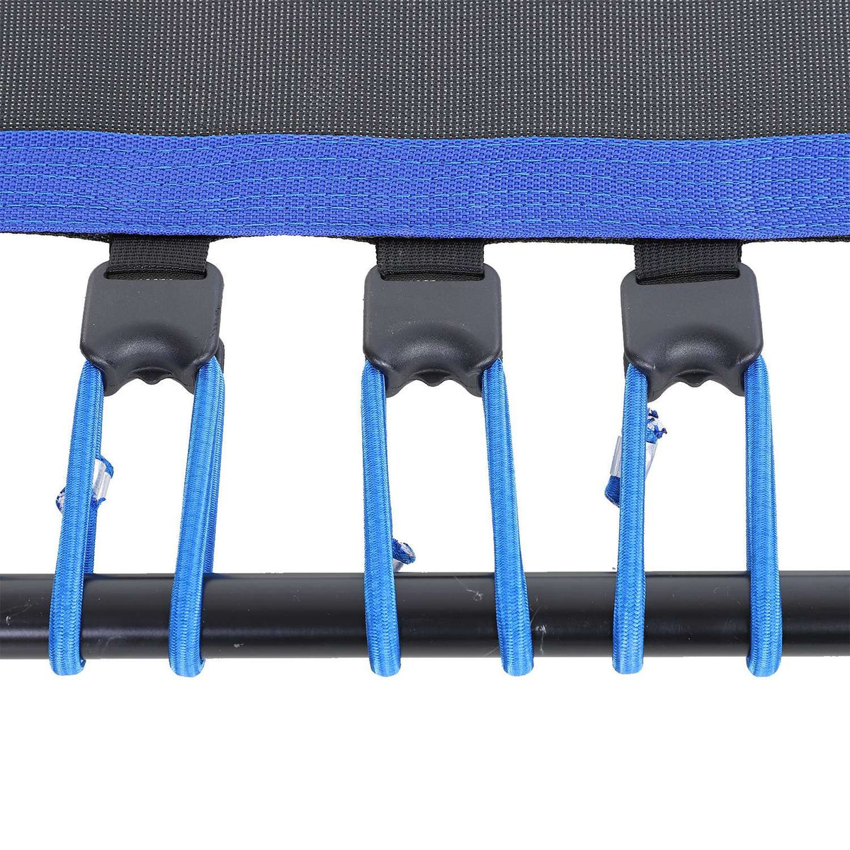 Fitness Trampoline, Trampoline For Yoga, Garden Trampoline, Steel + Pp, Blue, Ø105 X 26H Cm