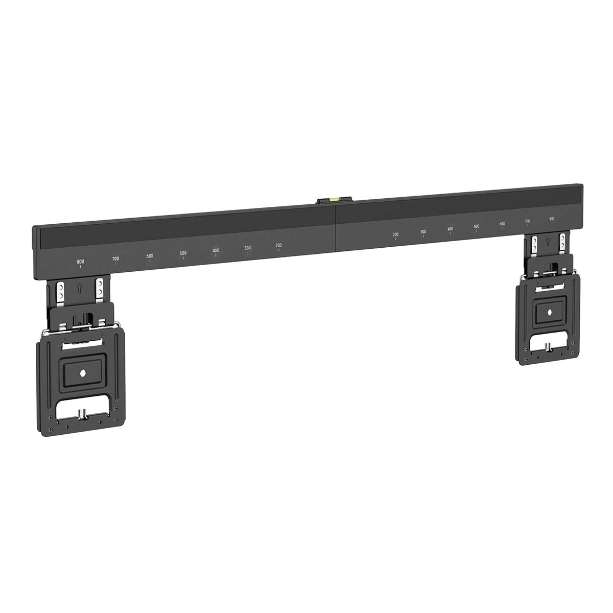 Fixed TV Wall Mount | 43 - 100 " | Maximum supported screen weight: 75 kg | Minimum wall distance: 9,50 mm | Steel | Black