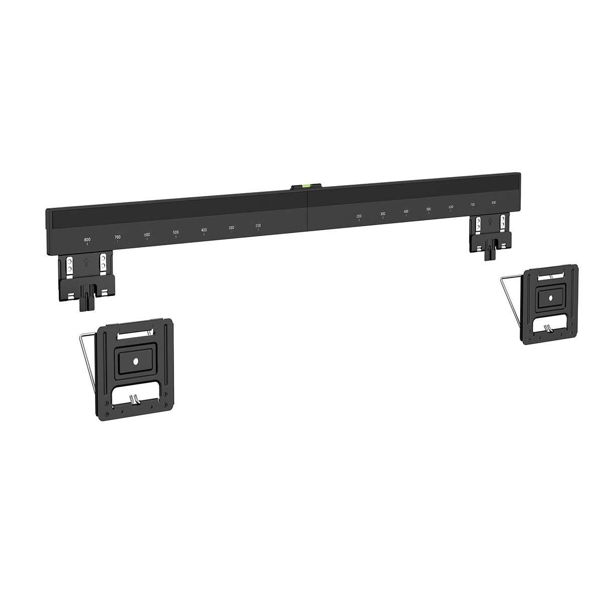 Fixed TV Wall Mount | 43 - 100 " | Maximum supported screen weight: 75 kg | Minimum wall distance: 9,50 mm | Steel | Black