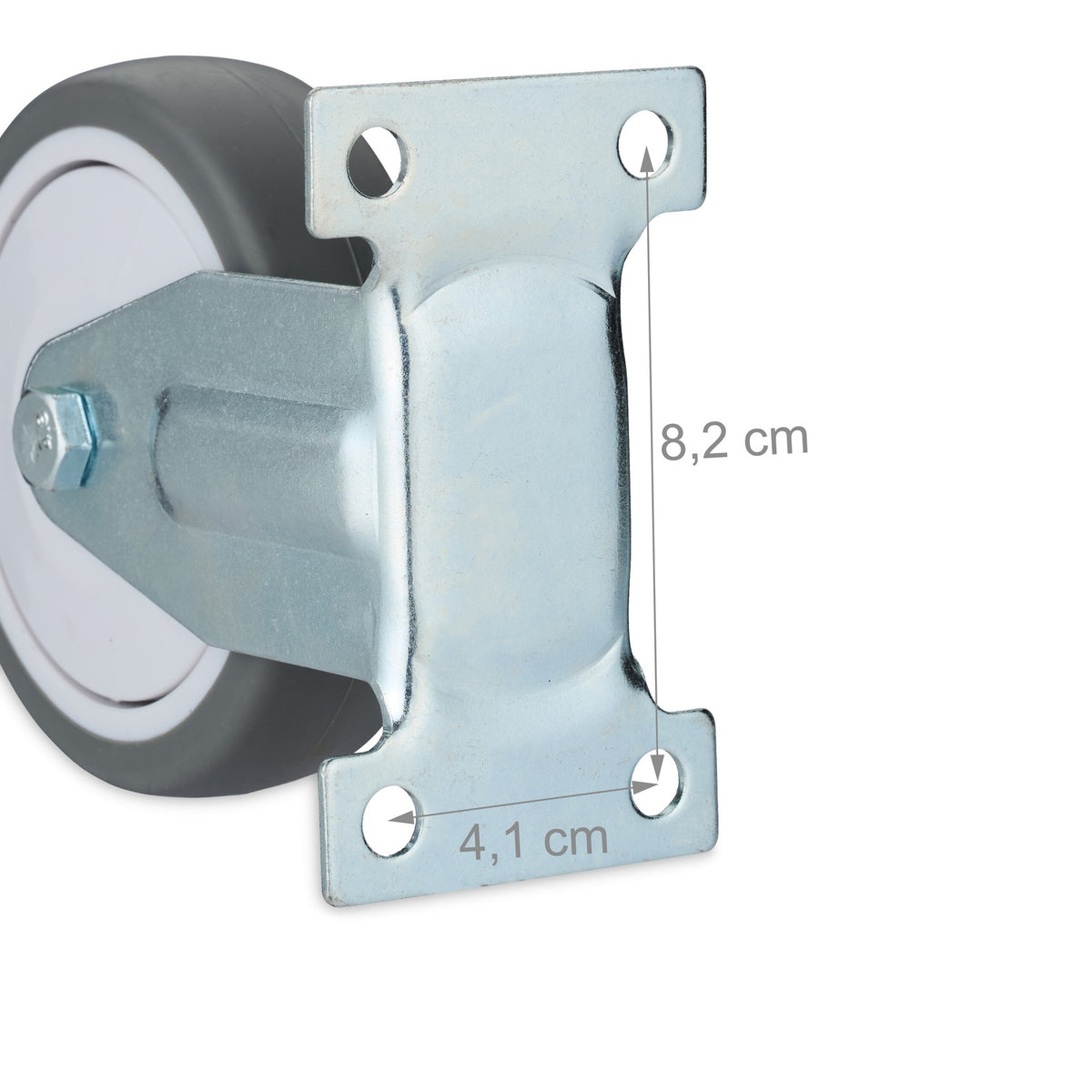 Fixed wheels, 4-pack