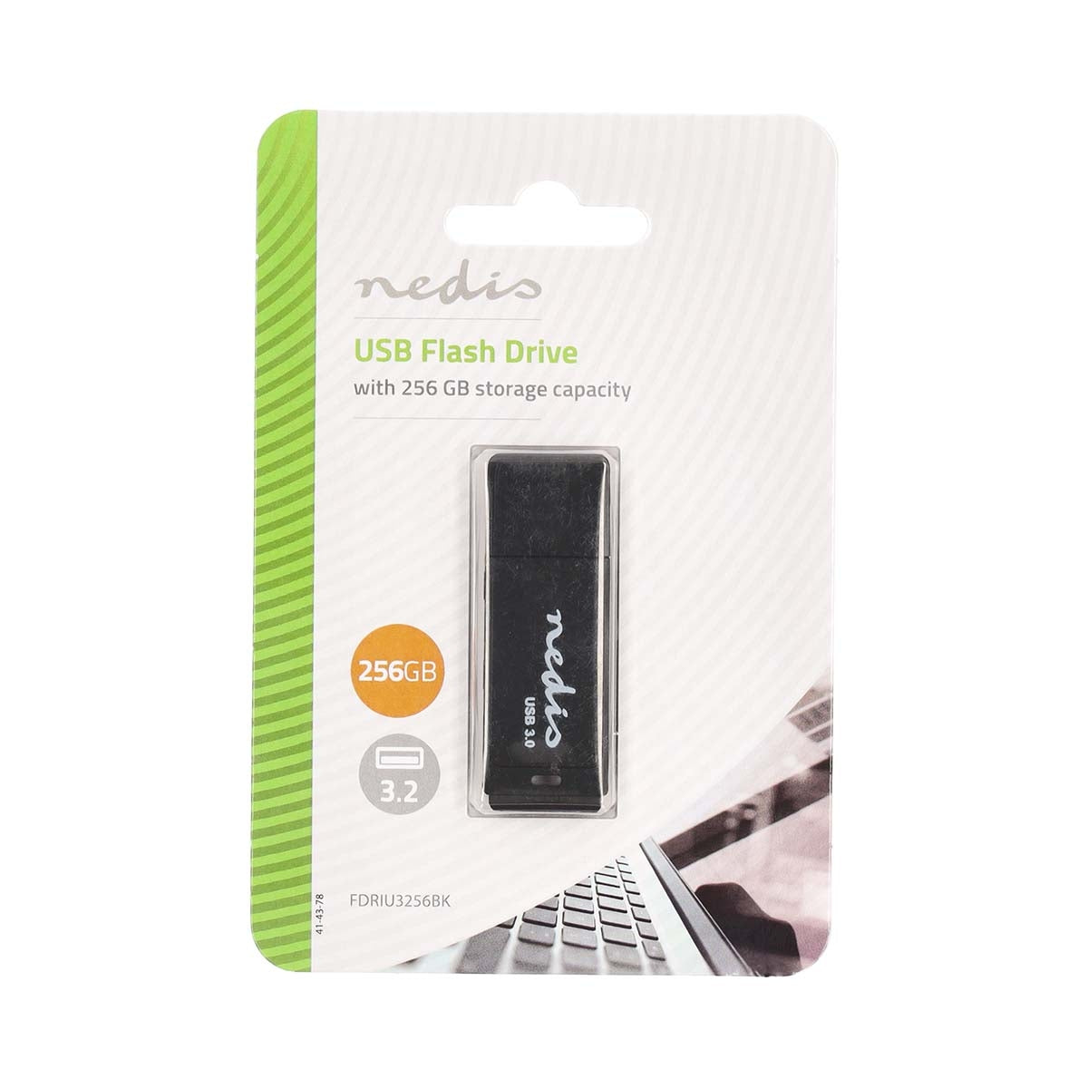Flash Drive | 256 GB | USB Type-A | Read speed: 80 MB/s | Write speed: 10 MB/s