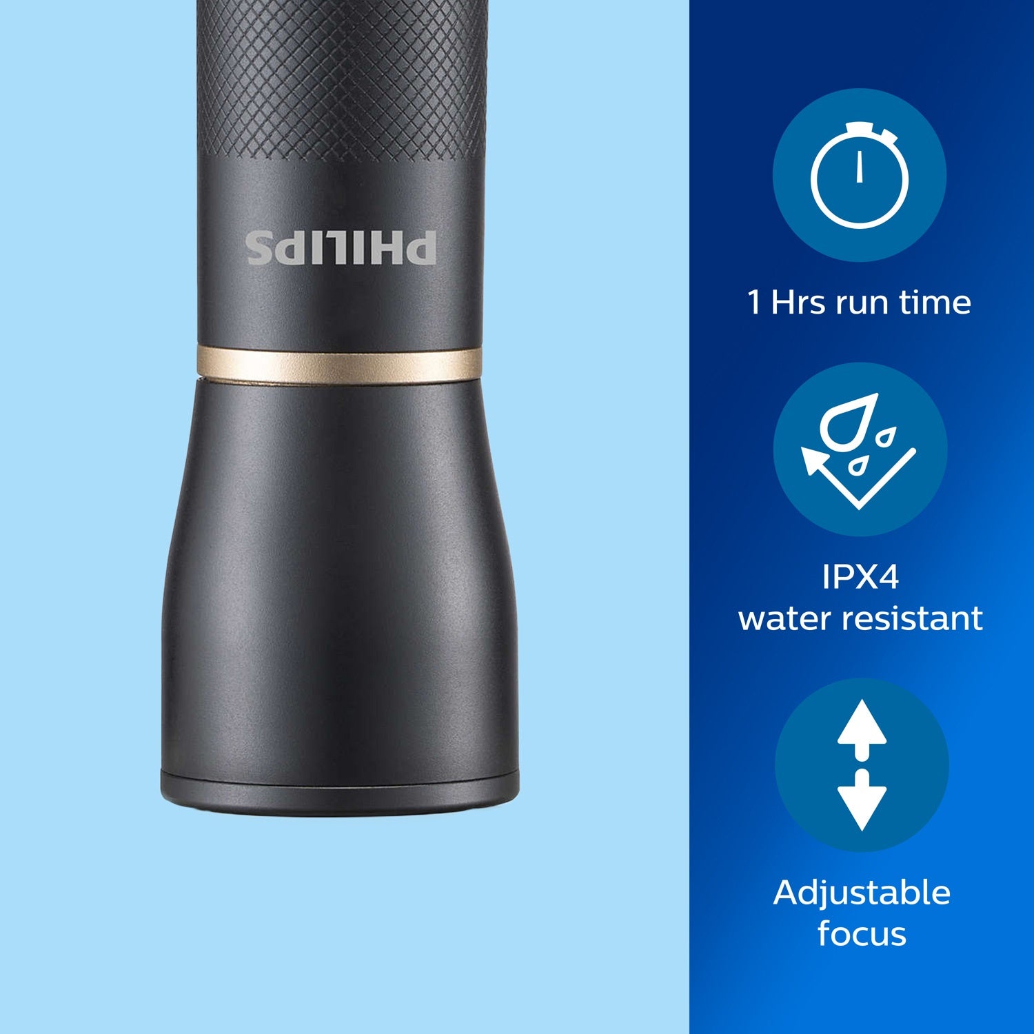 Flashlight 400 Lumens IPX4 SFL7000T/10