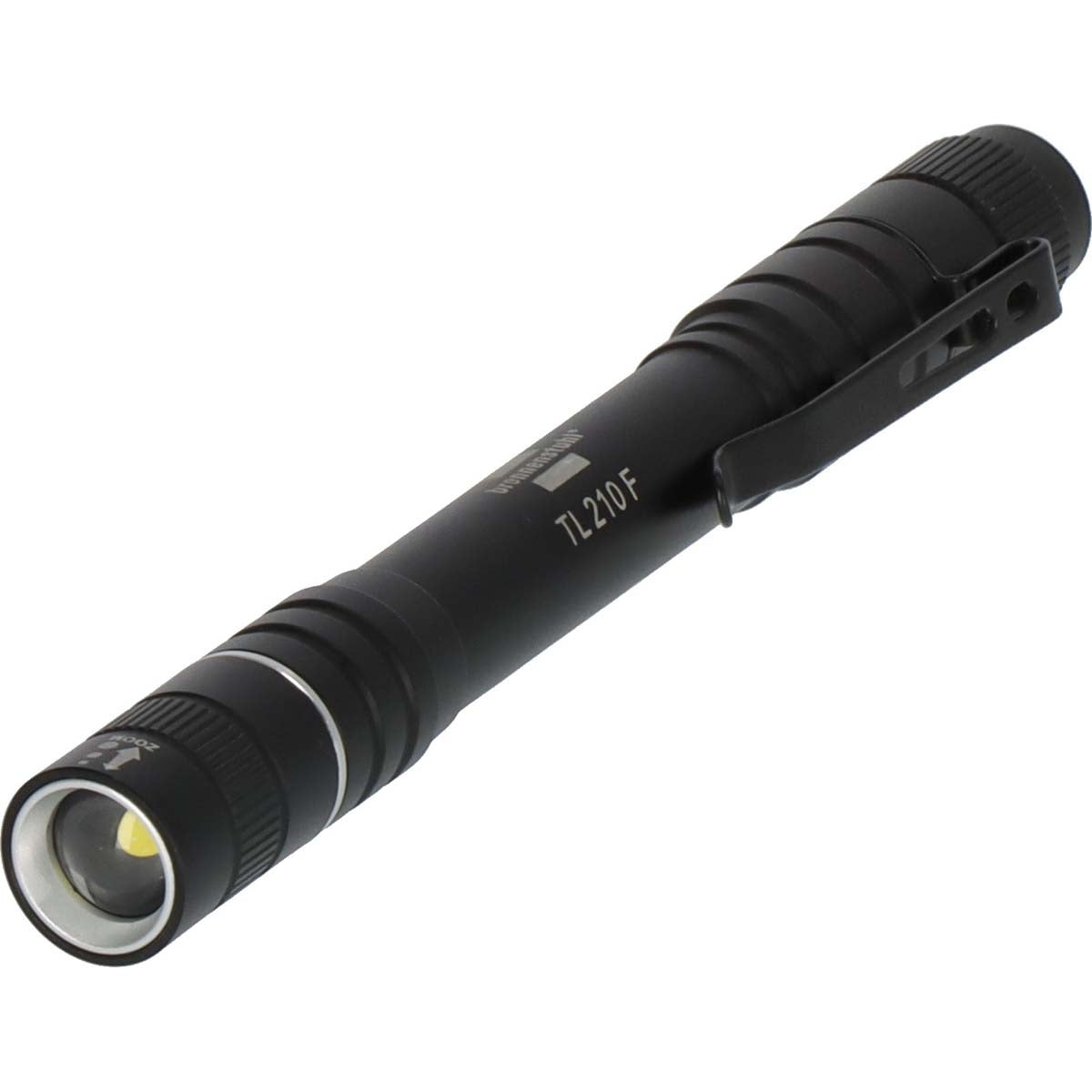 Flashlight LED LuxPremium TL 210 F / flashlight with batteries and light Osram LED (180lm, up to 7 hours burning time, foreign body and splash-proof IP44)