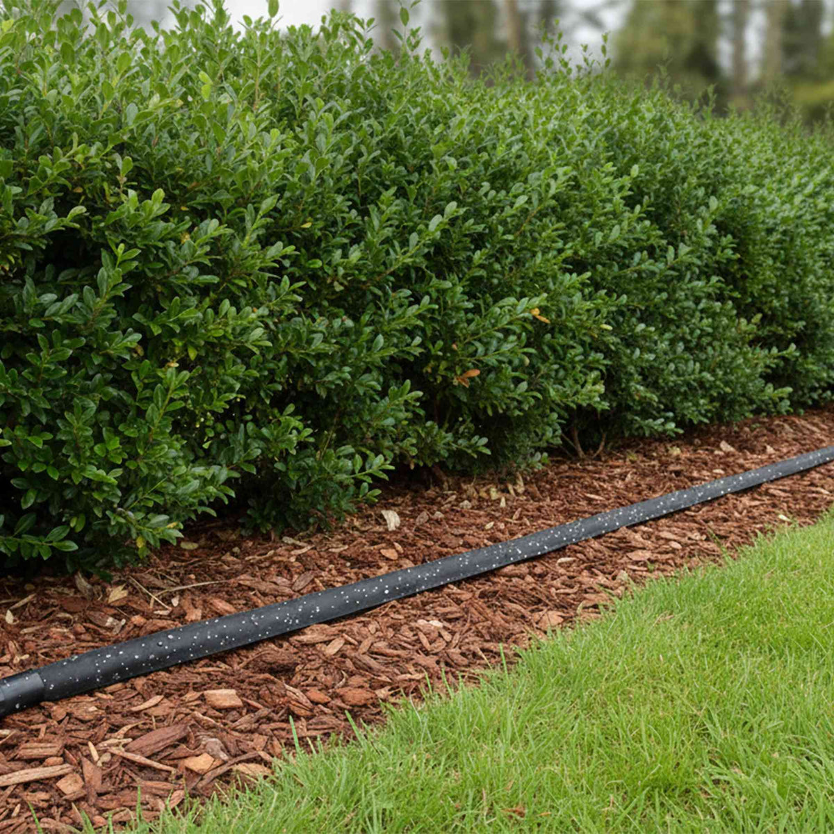 Flat Drip Hose for Hedges and Beds, Flexible Lengths