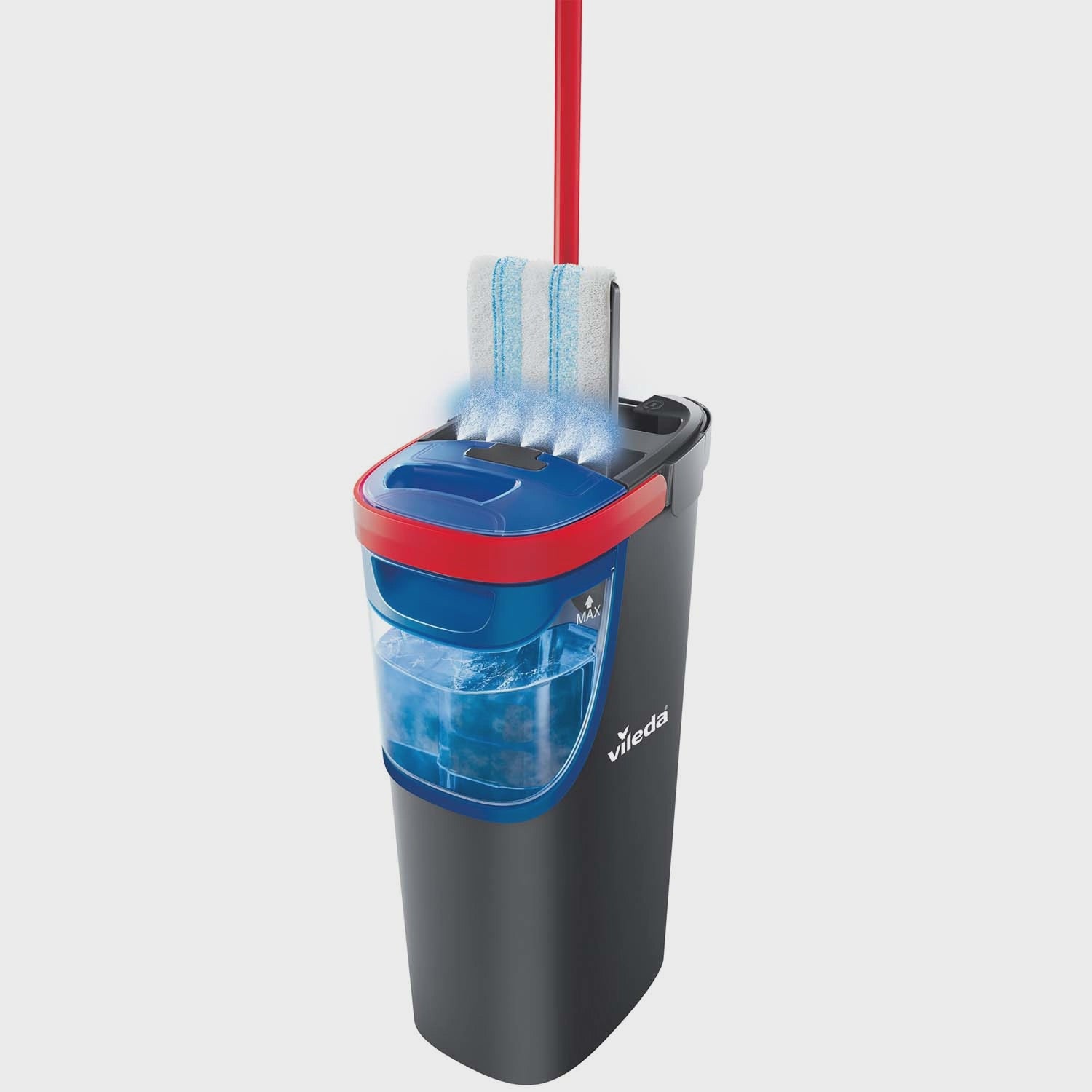 Flat Mop with Dual-Tank Water Separation System
