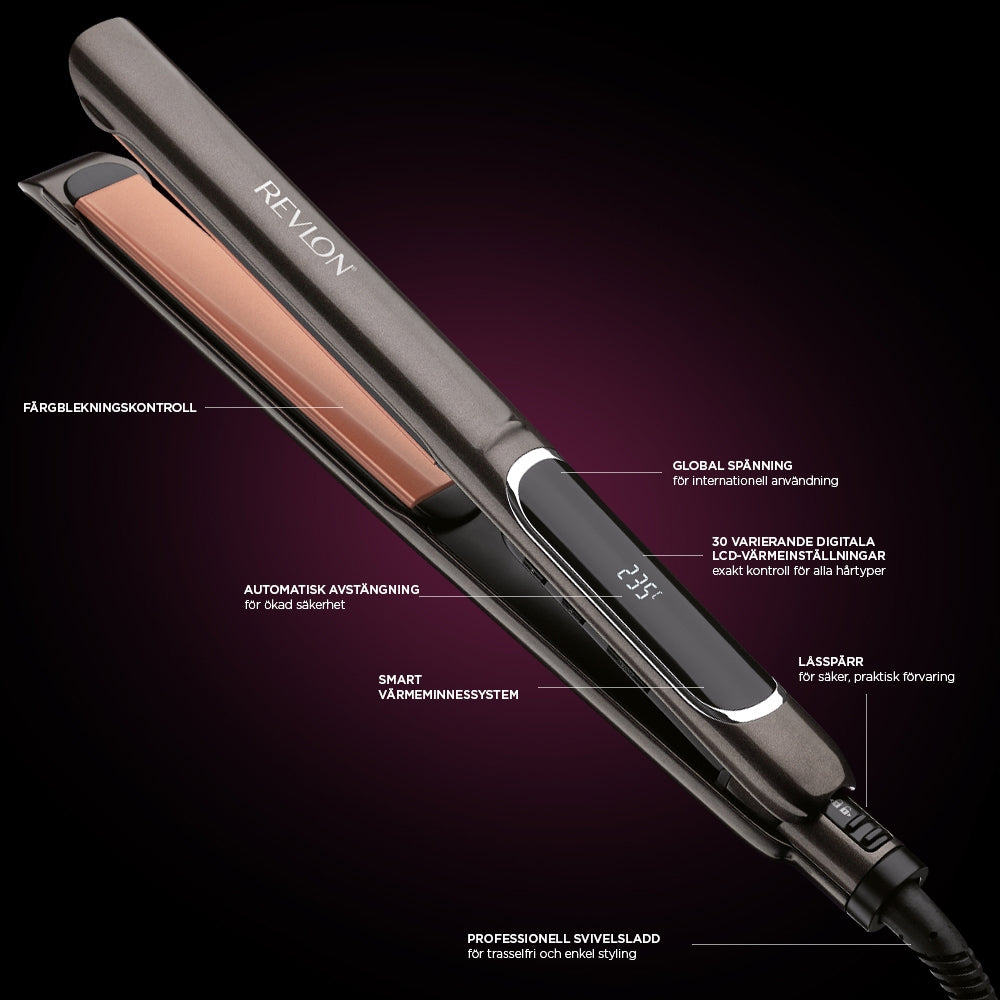 Flat iron Copper Smooth PRO RVST2175