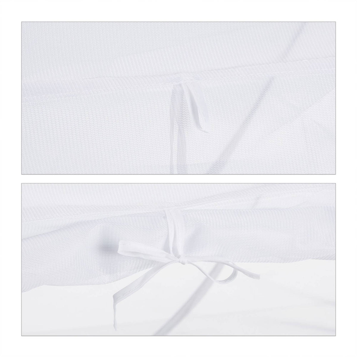 Flight hood for food white