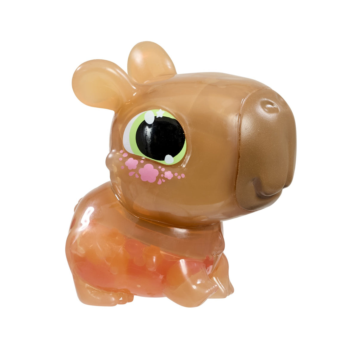 Floating Light-Up Capybara Water Toy, Brown