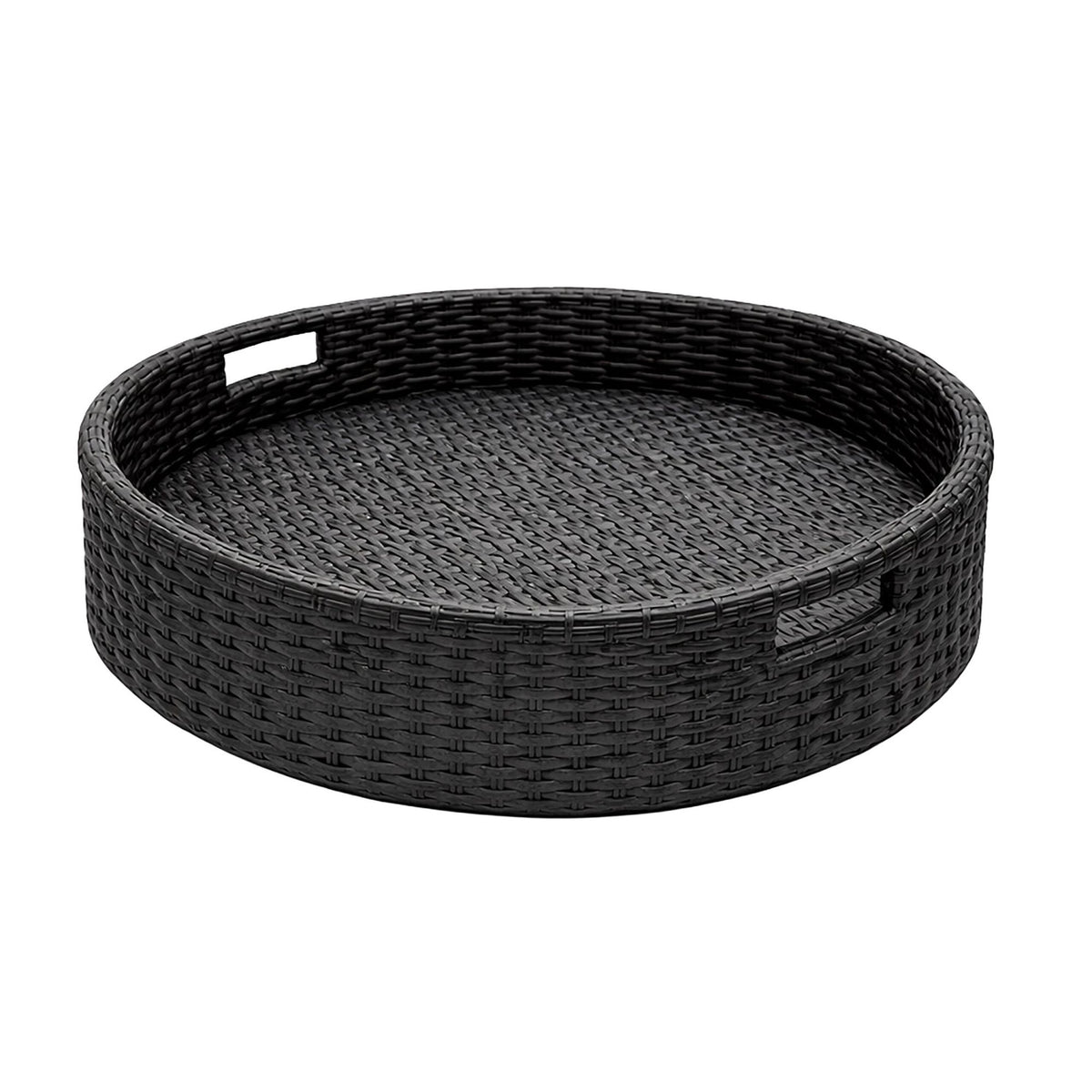 Floating Pool Tray – Black, 60 cm, Weatherproof Rattan