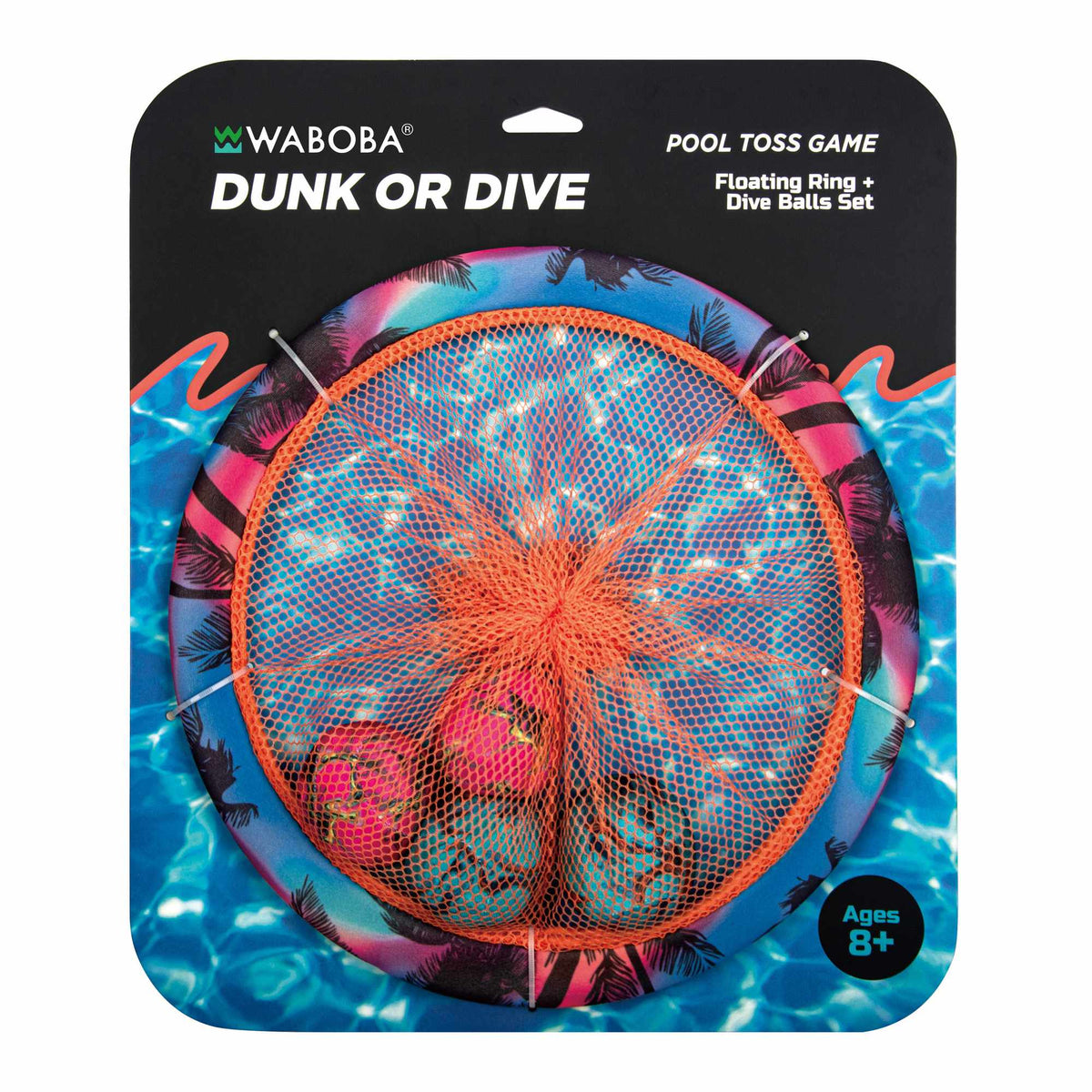 Floating Ring Toss Game with Sinking Balls, Age 8+