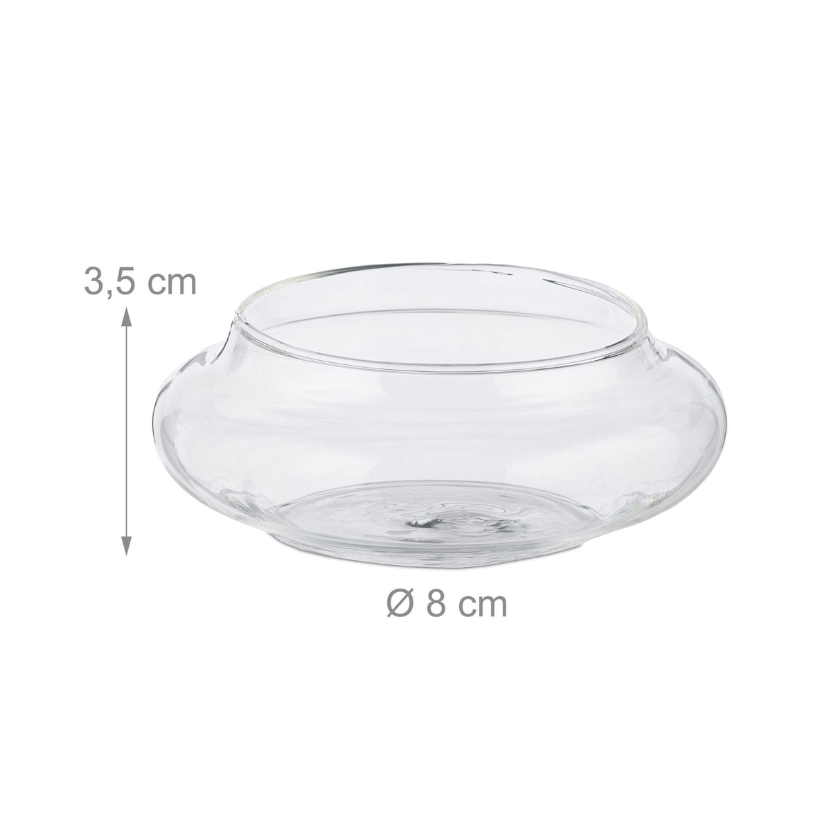 Floating tealight holder set of 12 pcs