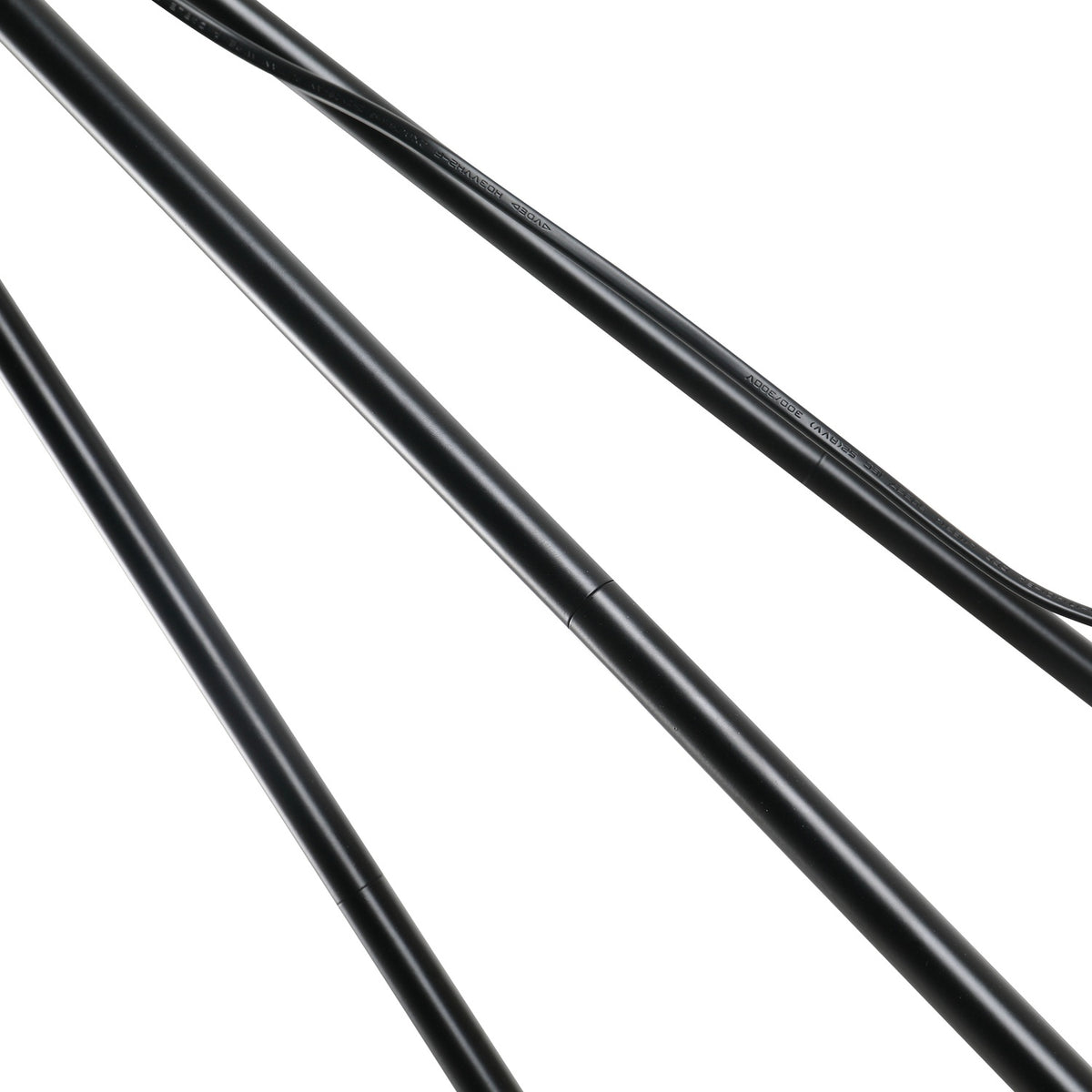 Floor Lamp Modern Floor Lamp E27, Steel & Polyester, Black & White, 37X37X152Cm