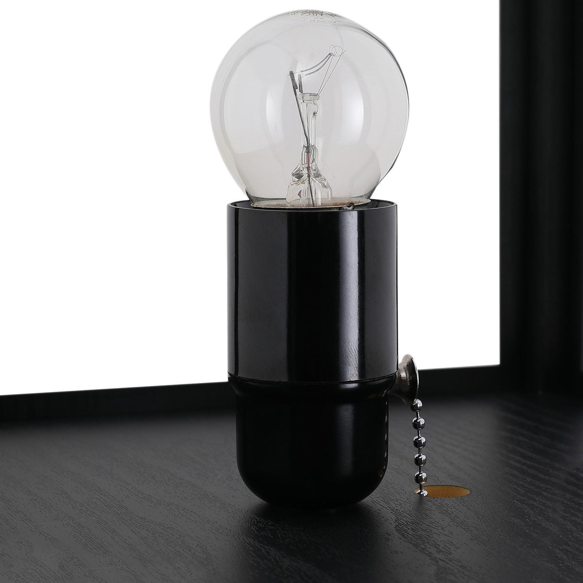 Floor Lamp With Shelves Floor Lamp, Interior Lighting, E27, Up To 40W, For Living Room/Bedroom, Wood, Black, 26X26X160 Cm
