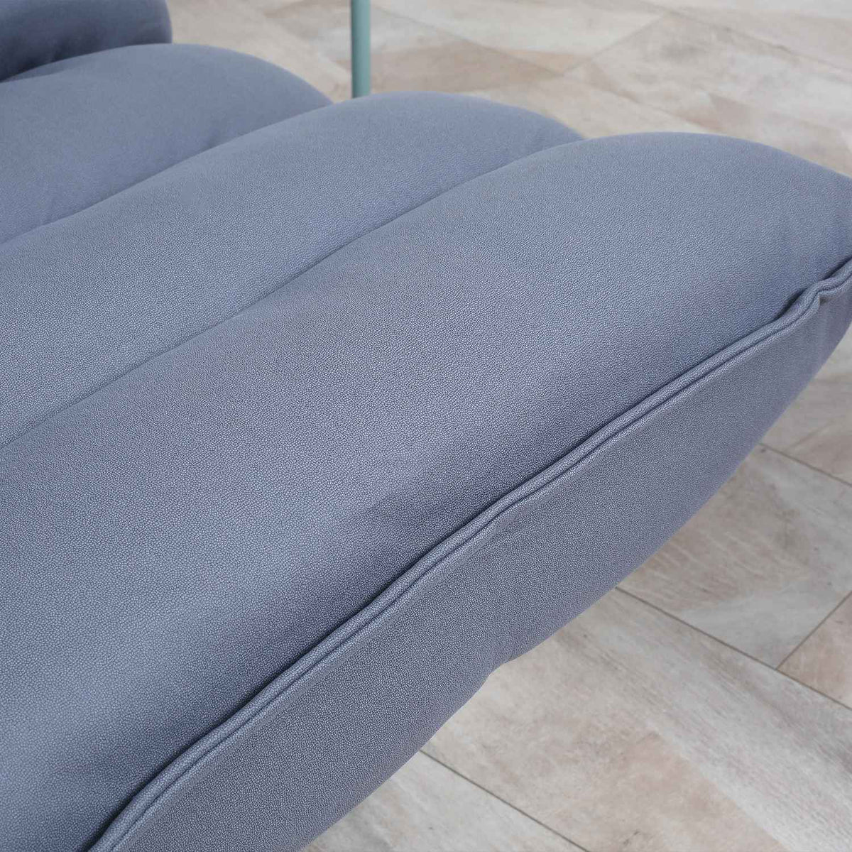 Floor Sofa Floor Chair With Adjustable Backrest, Swivel Meditation Chair, Relaxation Chair, Microfiber Cloth, Gray, 62X62X95 Cm