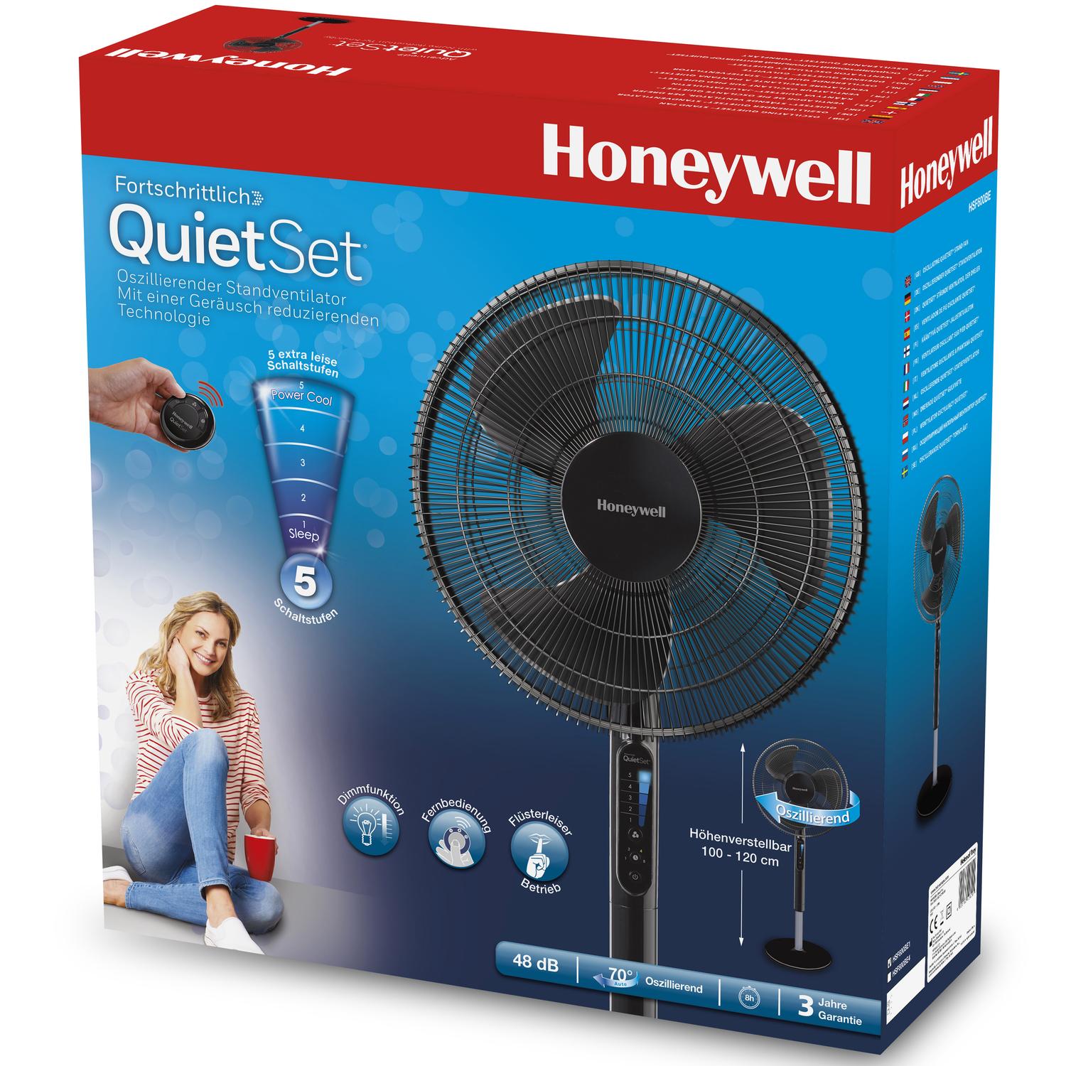Floor fan Quiet Oscillating HSF600BE4