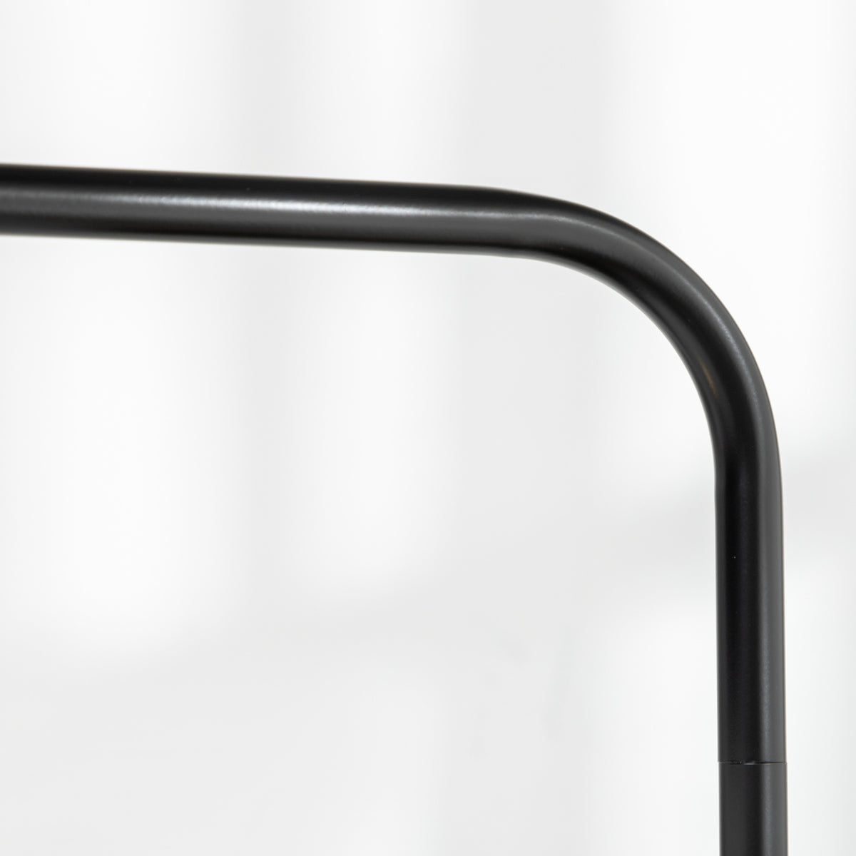 Floor lamp for the living room in modern black metal with lampshade and 180 cm cable - 64 x 38 x 163.5 cm