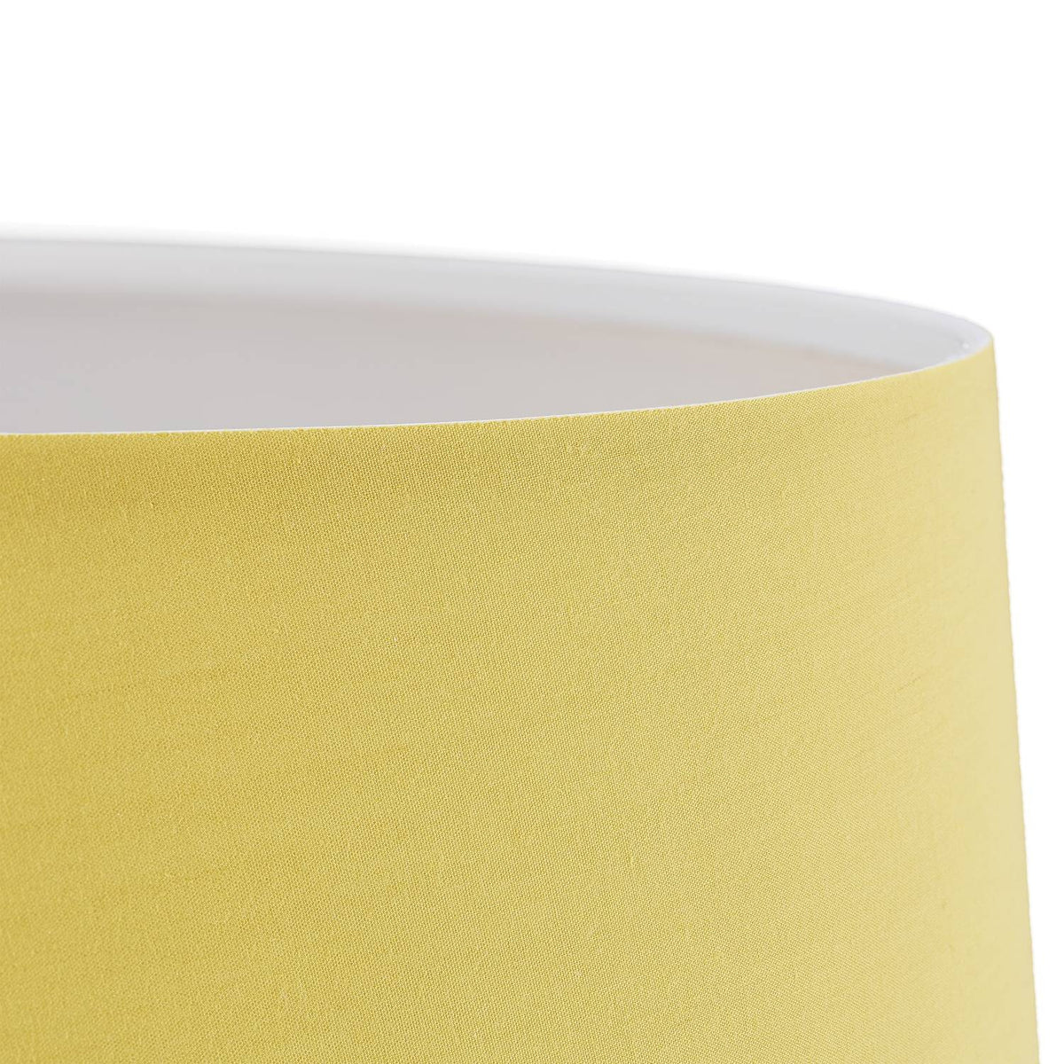 Floor lamp with fabric shade