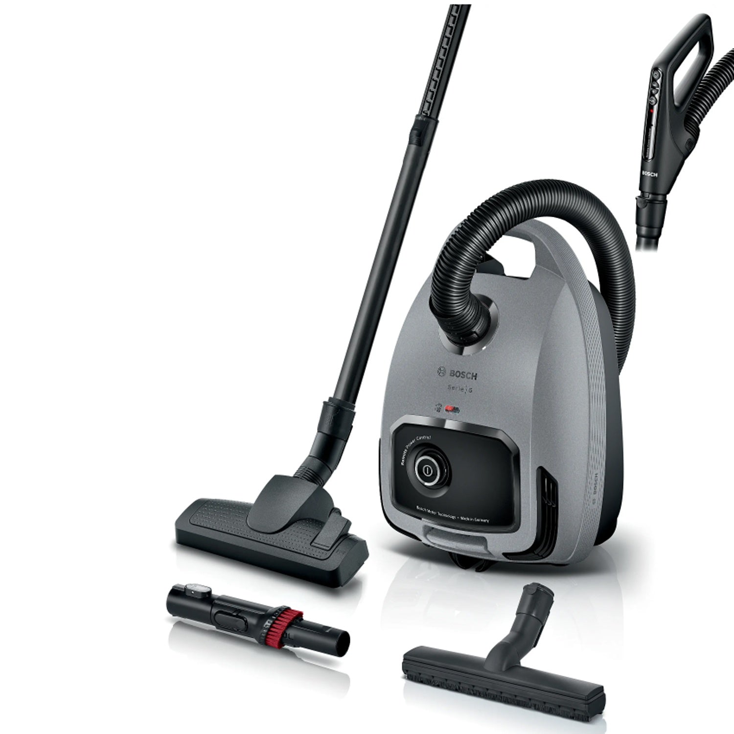 Floor vacuum cleaner BGB6X330 600W 12 Range Hepa, Remote German excl.