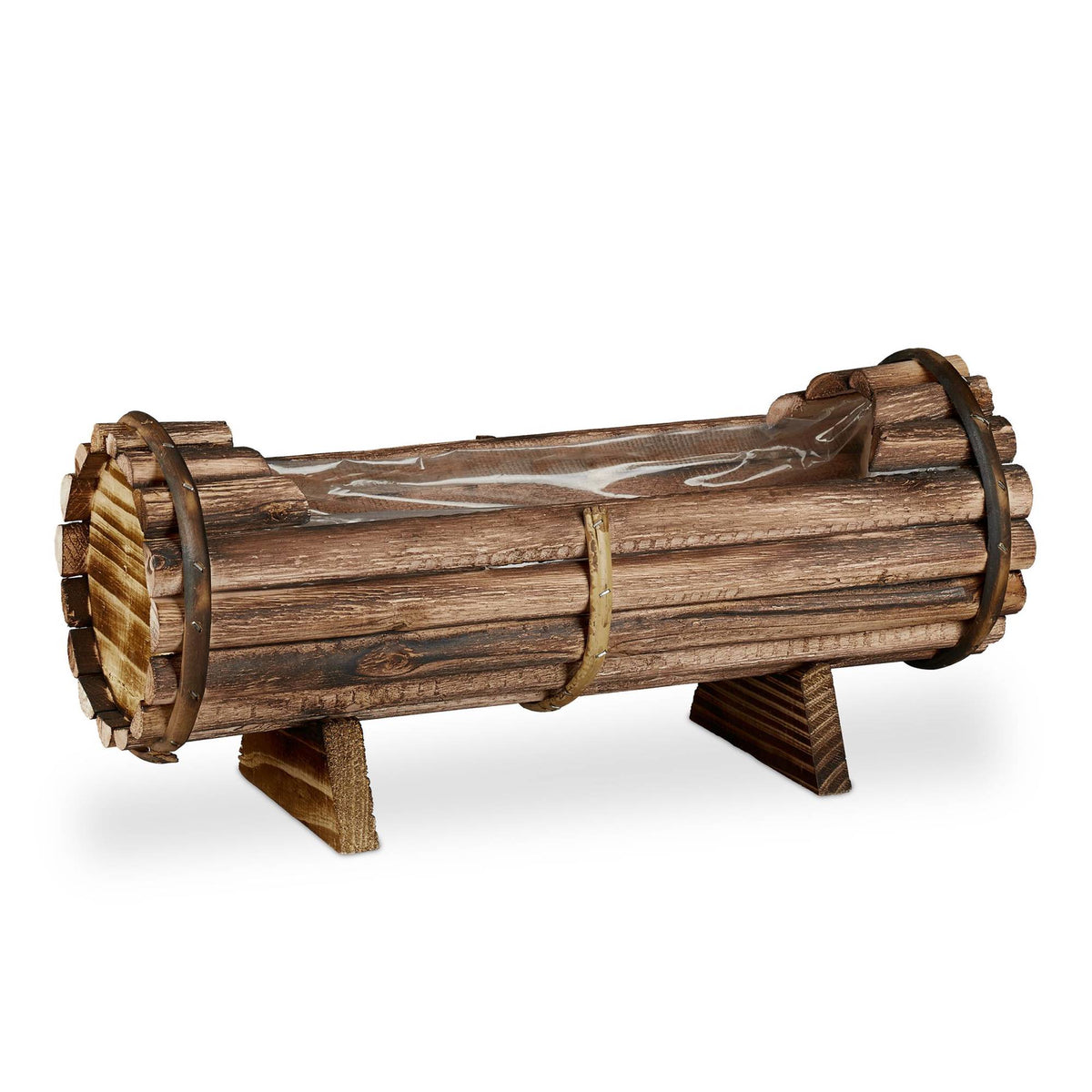 Flower box Wood Set of 2