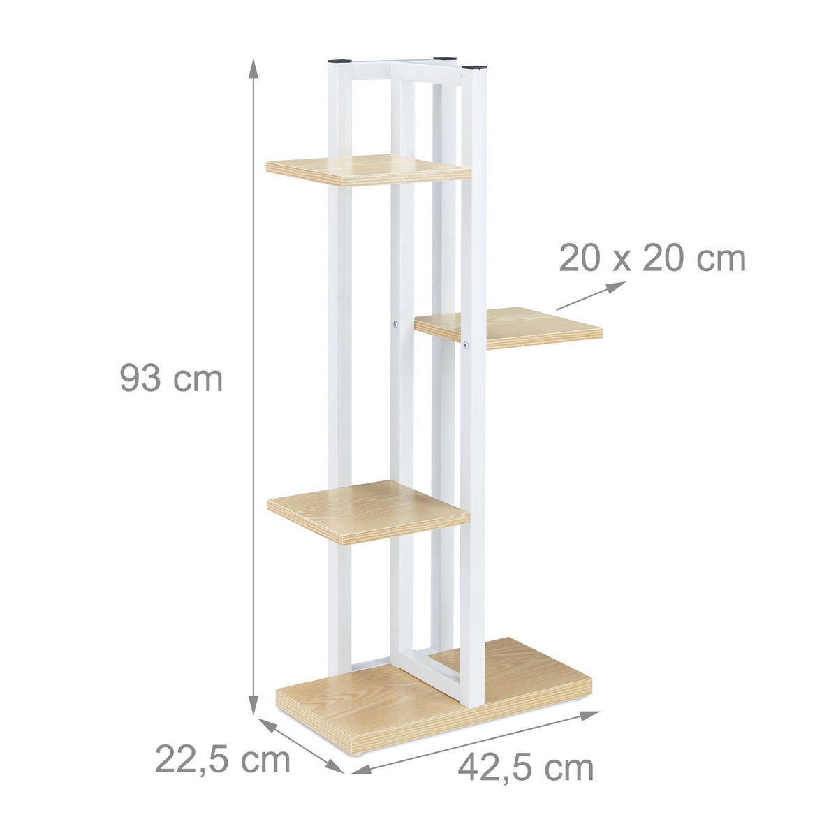 Flower shelf with 6 levels