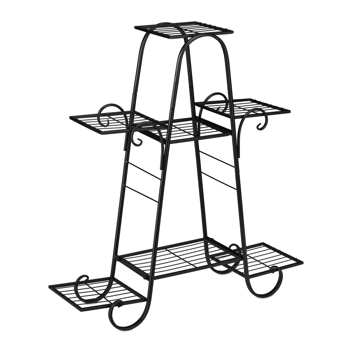 Flower stairs in metal