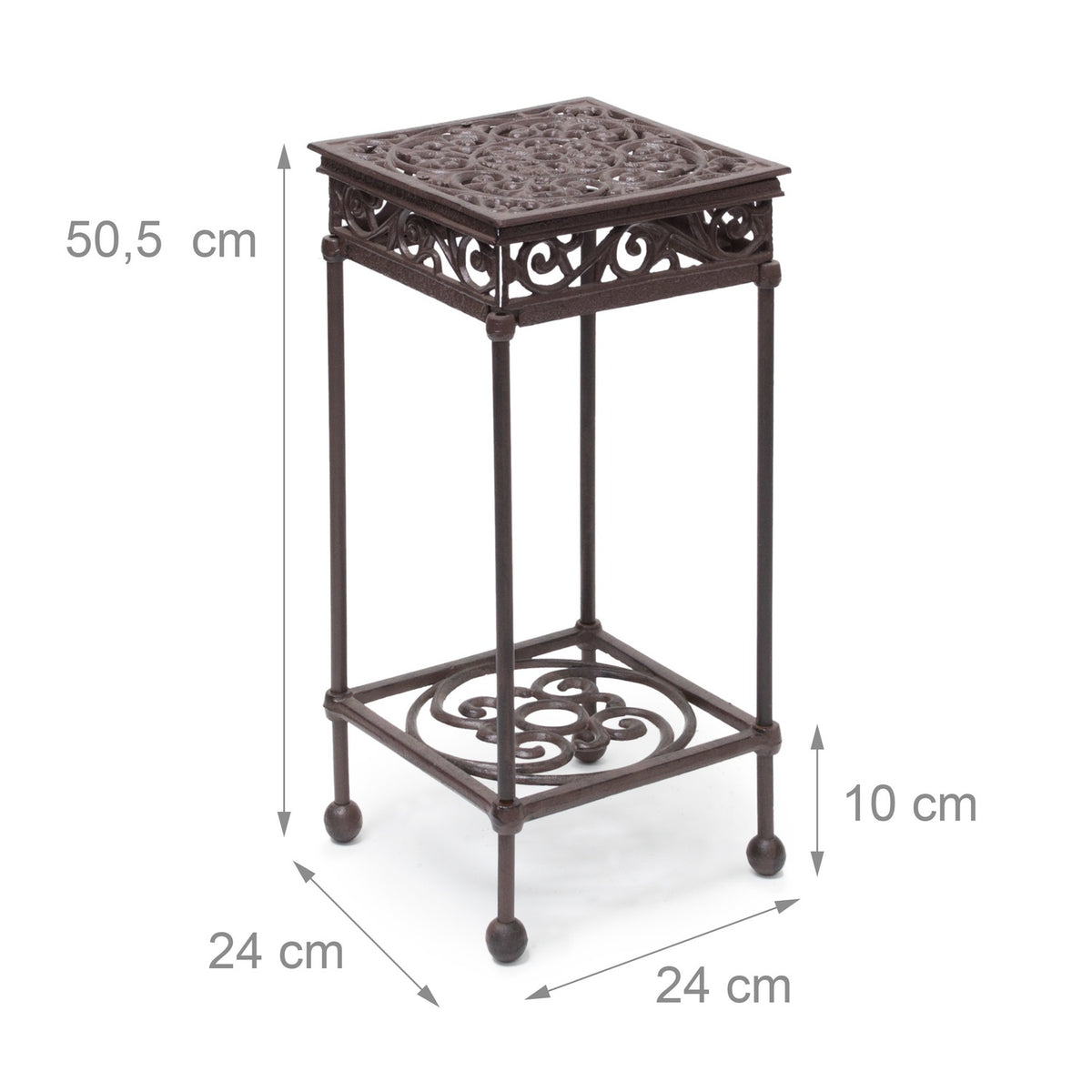 Flower stool square
