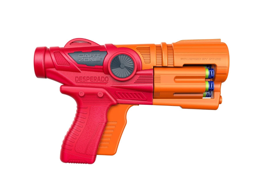 Foam Dart Blaster, Auto-Advance Barrel, 12 Darts Included