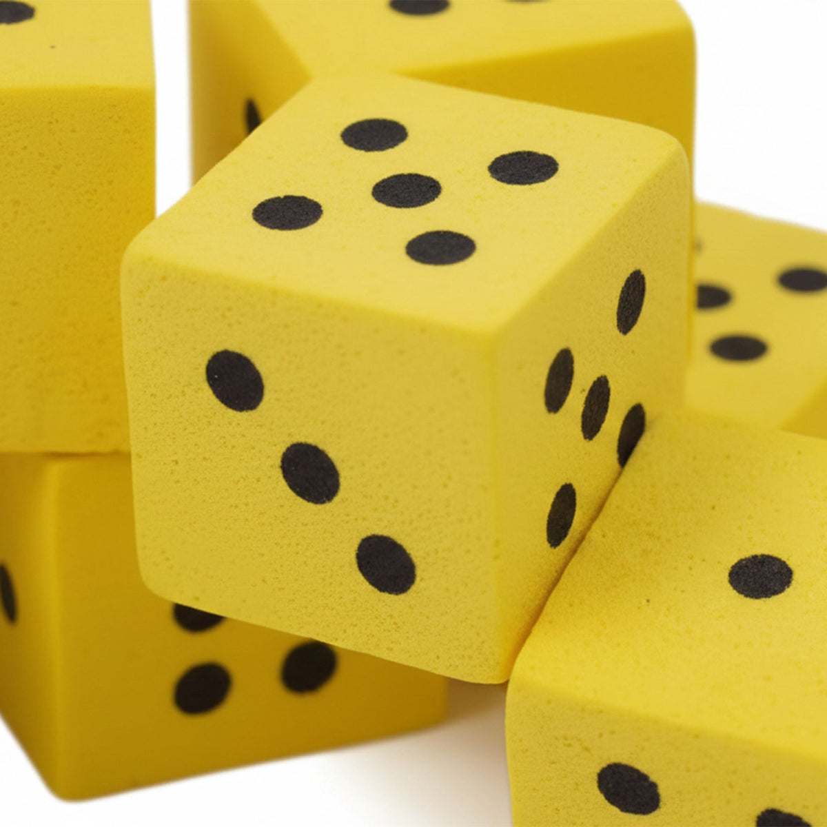Foam Number Cubes for School, 200pcs