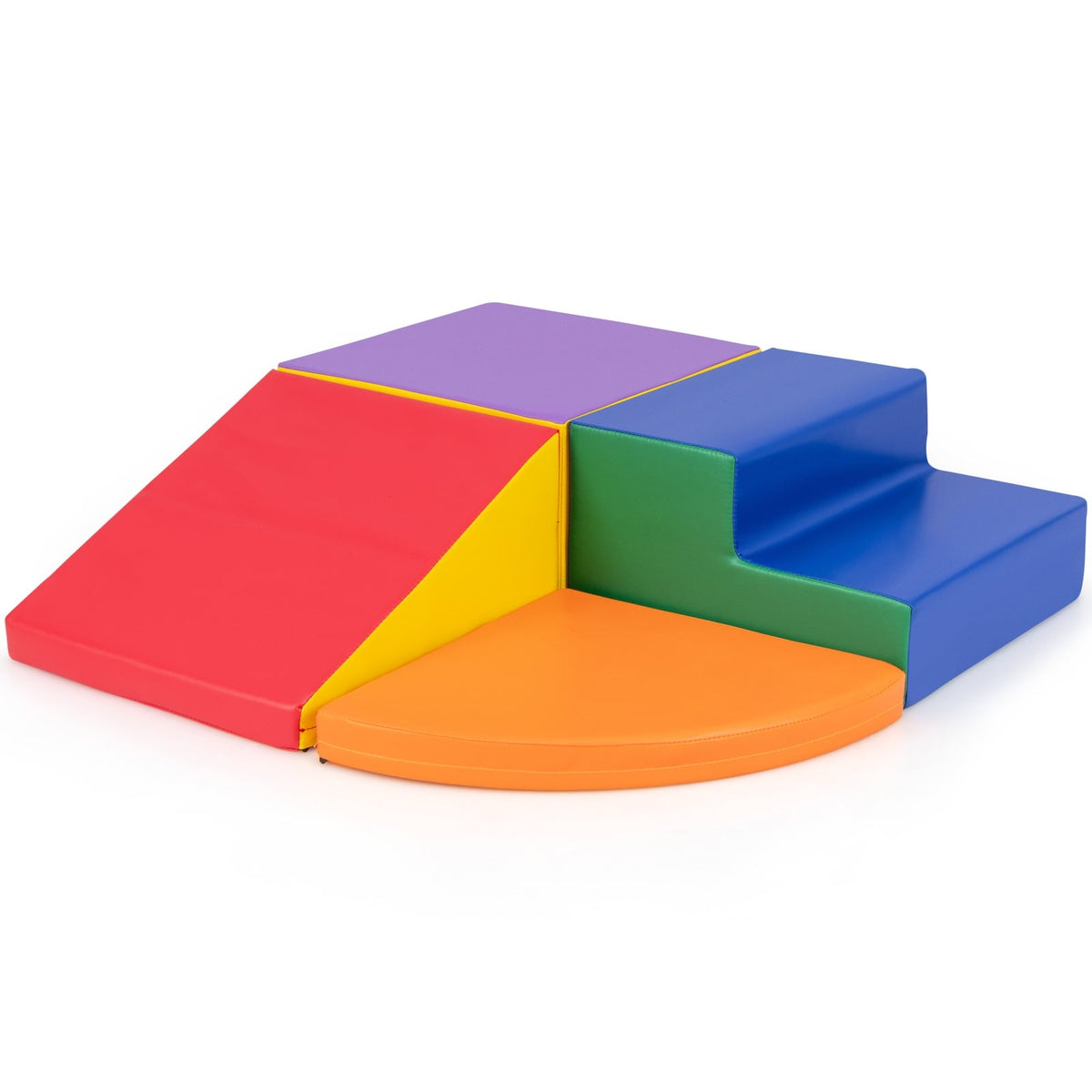 Foam Play Blocks Set – 4-Piece Climbing & Sliding