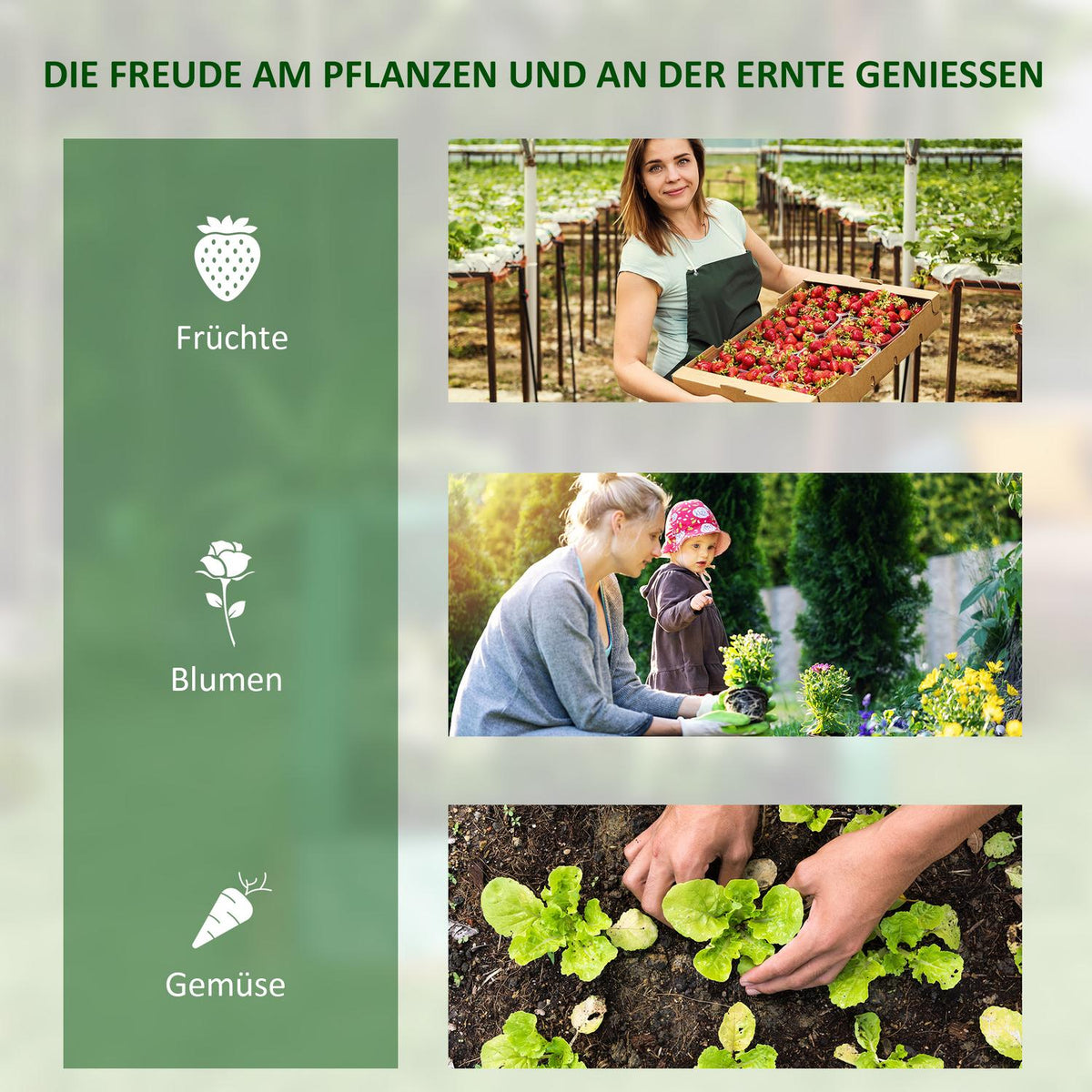 Foil Greenhouse Cold Frame Raised Bed Greenhouse With Rolling Window For Garden & Balcony Green 125 X 95 X 92 Cm