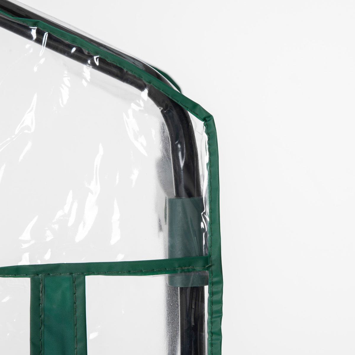 Foil Greenhouse With 5 Shelves, Mini Greenhouse, For Flowers Or Vegetables, Greenhouse, Transparent+Green, 69X49X193Cm