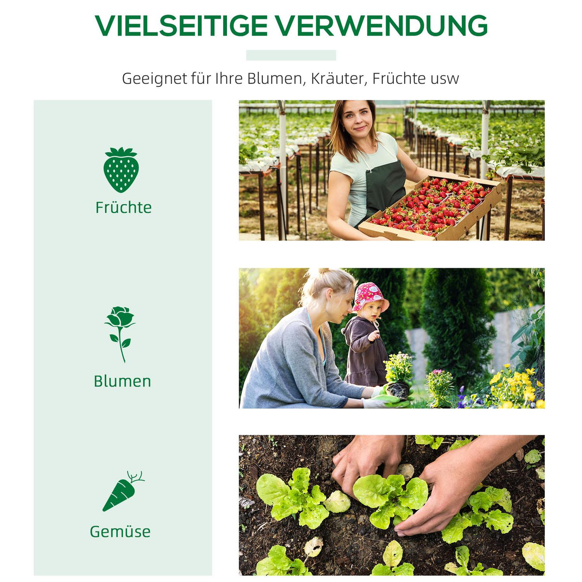 Foil Greenhouse With Window, Pe Greenhouse, Tomato House, Cold Frame, 120X60X60 Cm, Green